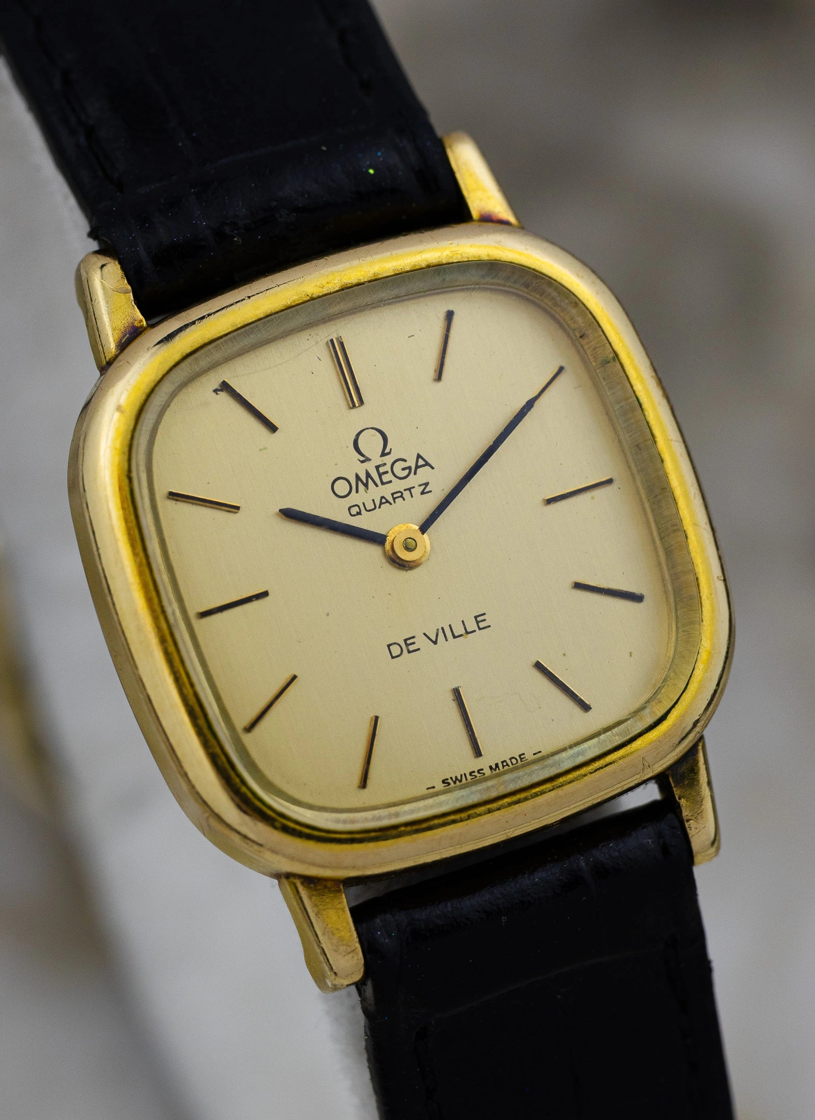 1970s Lady Omega De Ville Quartz