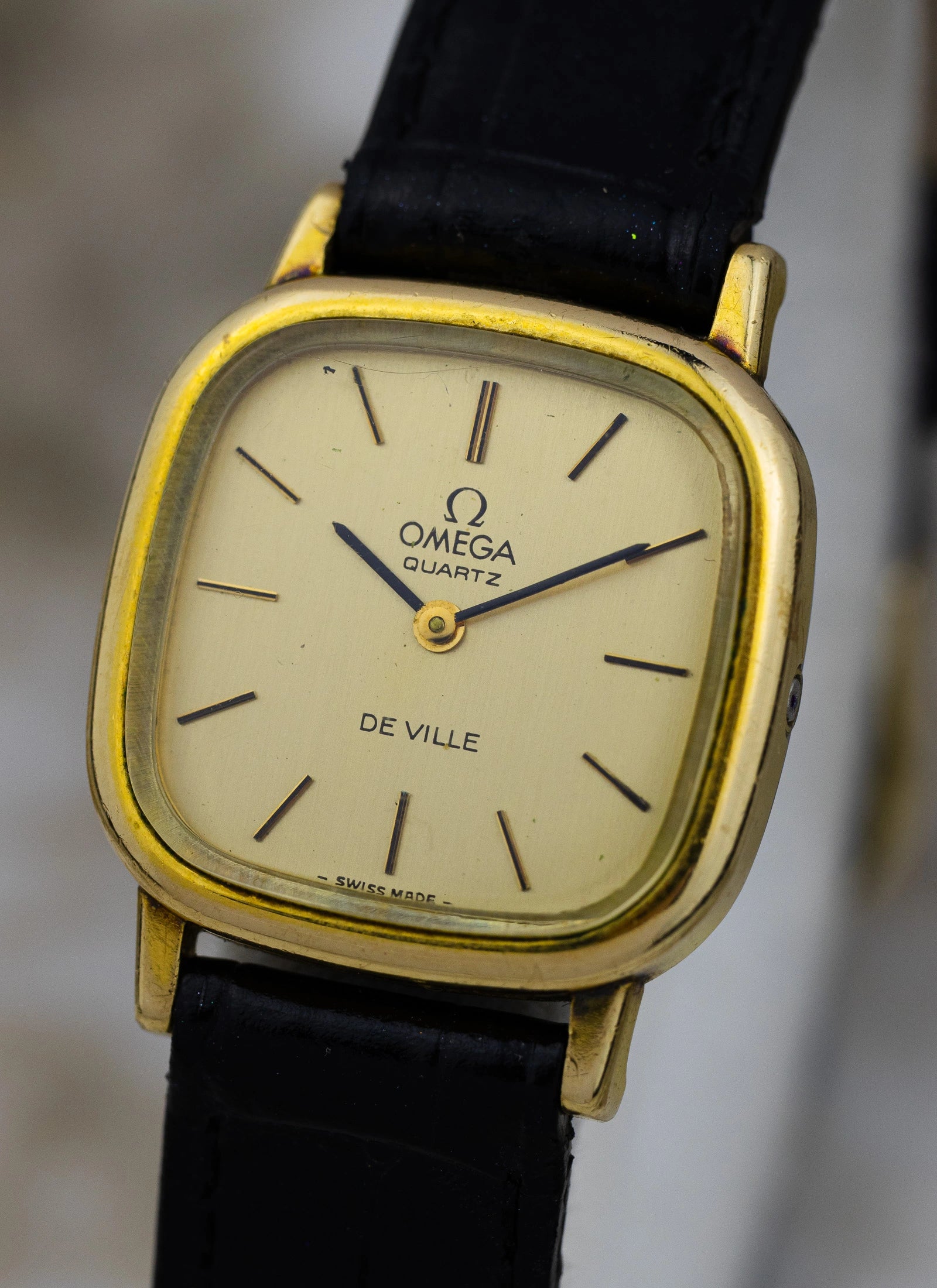 1970s Lady Omega De Ville Quartz