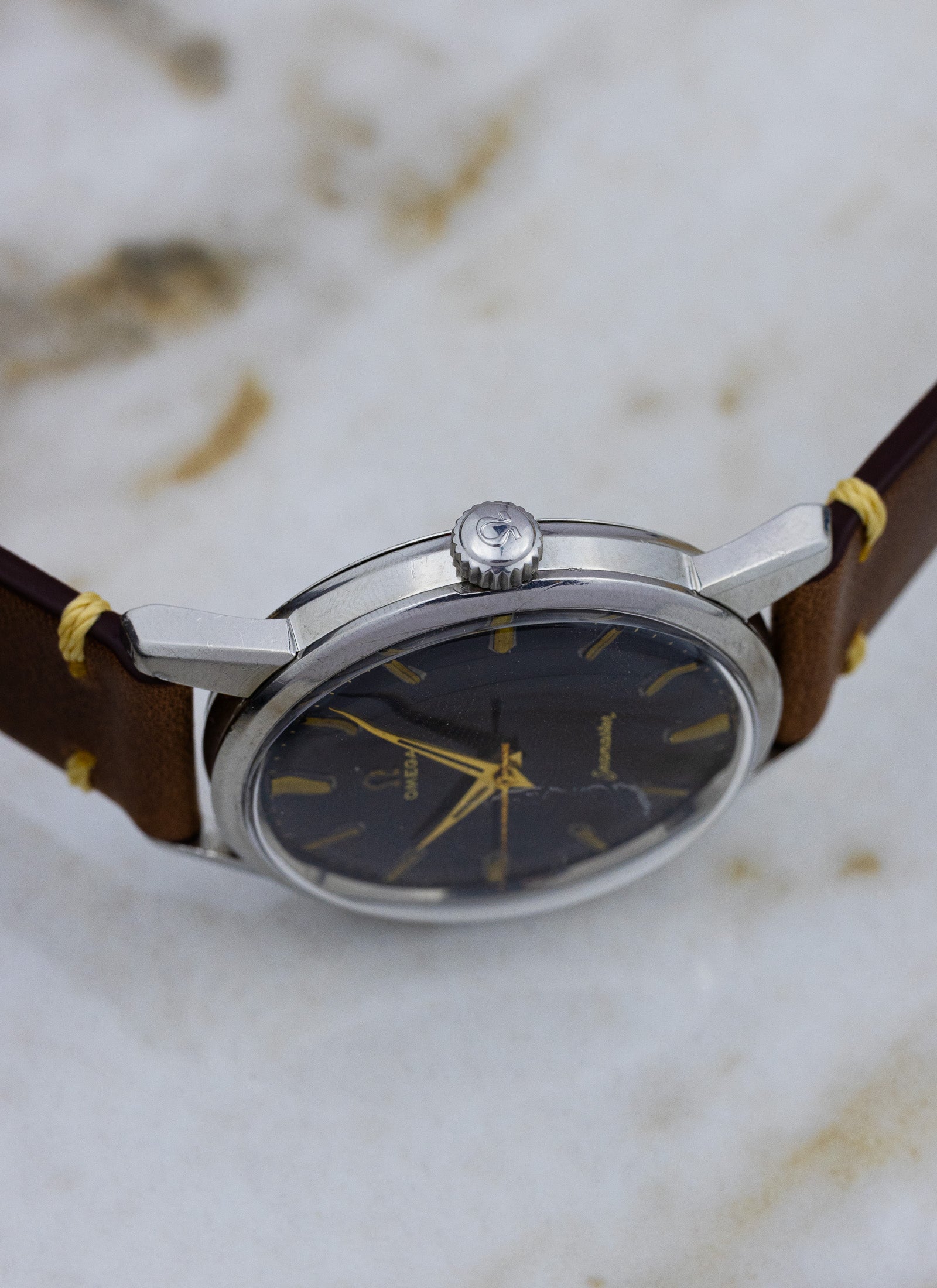1959 Omega Seamaster Black Dial 14390-7-SC cal. 285 Serviced OPIS*
