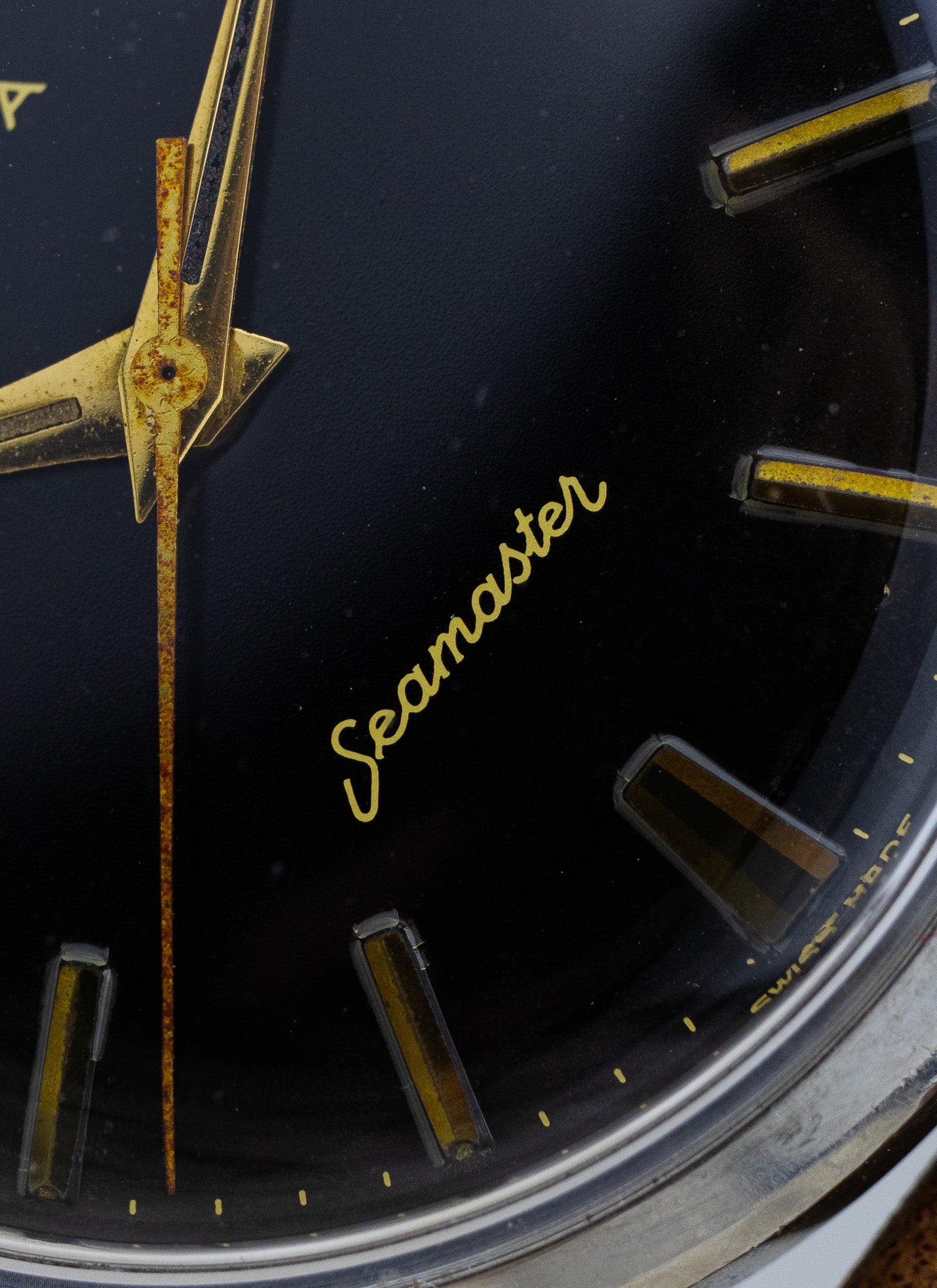1959 Omega Seamaster Black Dial 14390-7-SC cal. 285 Serviced OPIS*