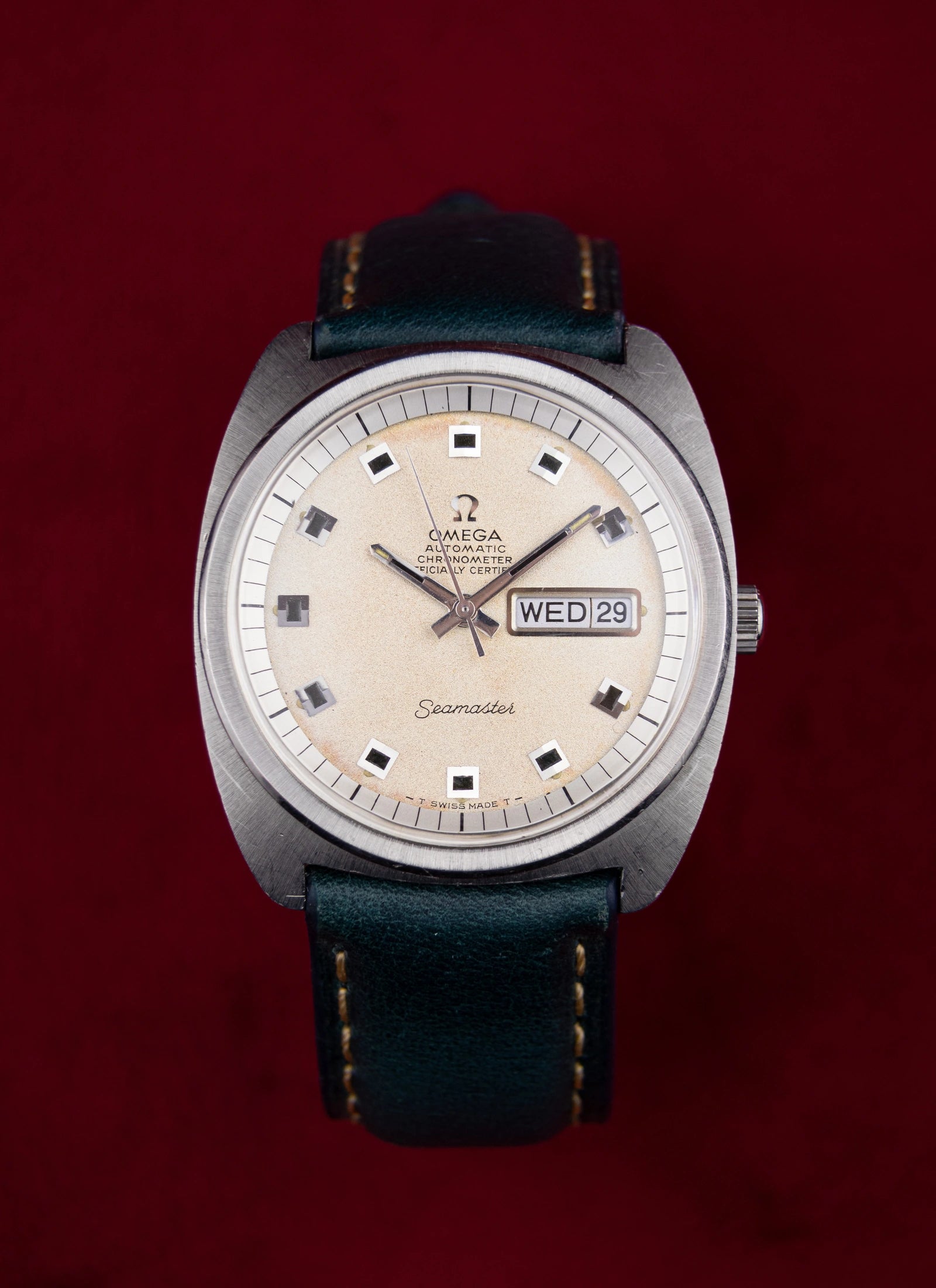 1970 Omega Seamaster Jumbo Sparkle Dial 166.034 cal. 752