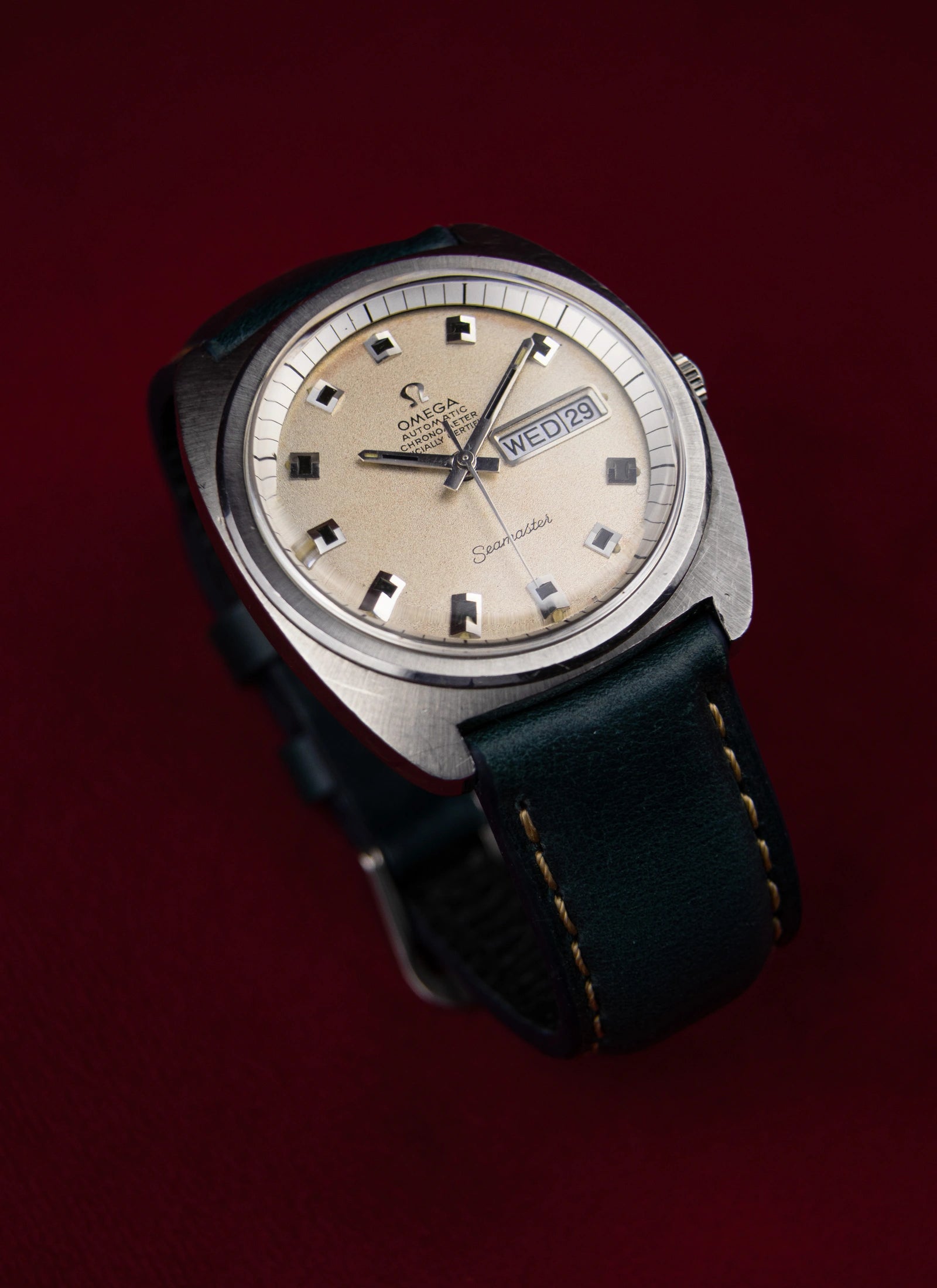 1970 Omega Seamaster Jumbo Sparkle Dial 166.034 cal. 752