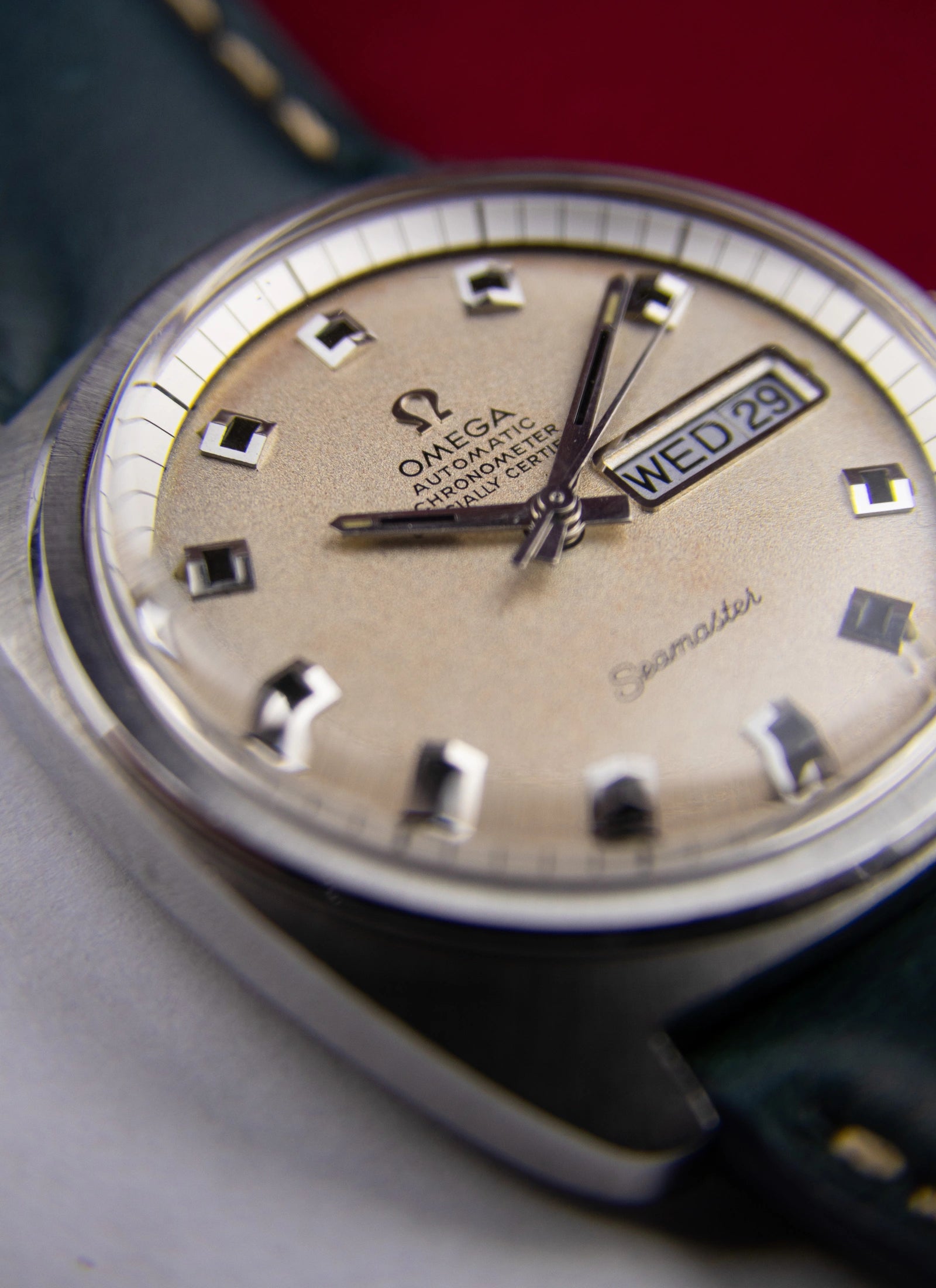 1970 Omega Seamaster Jumbo Sparkle Dial 166.034 cal. 752