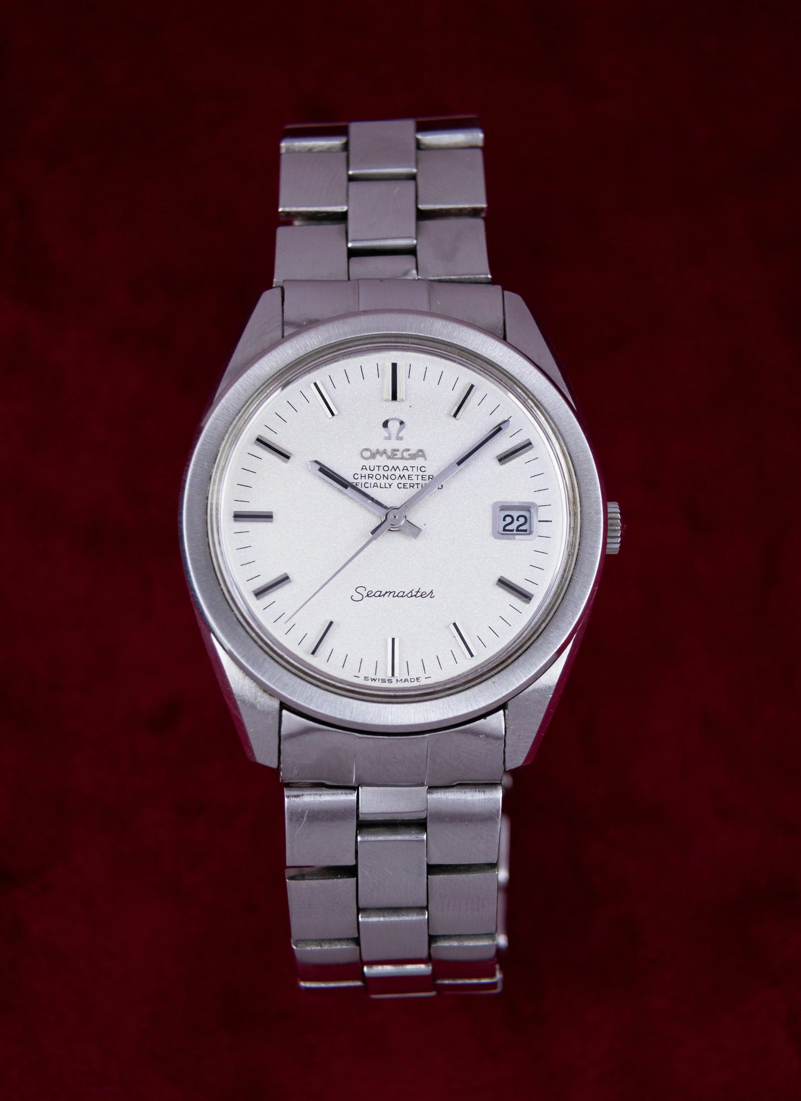 1970 Omega Seamaster Chronometer Sparkle Dial 168.022 cal. 564