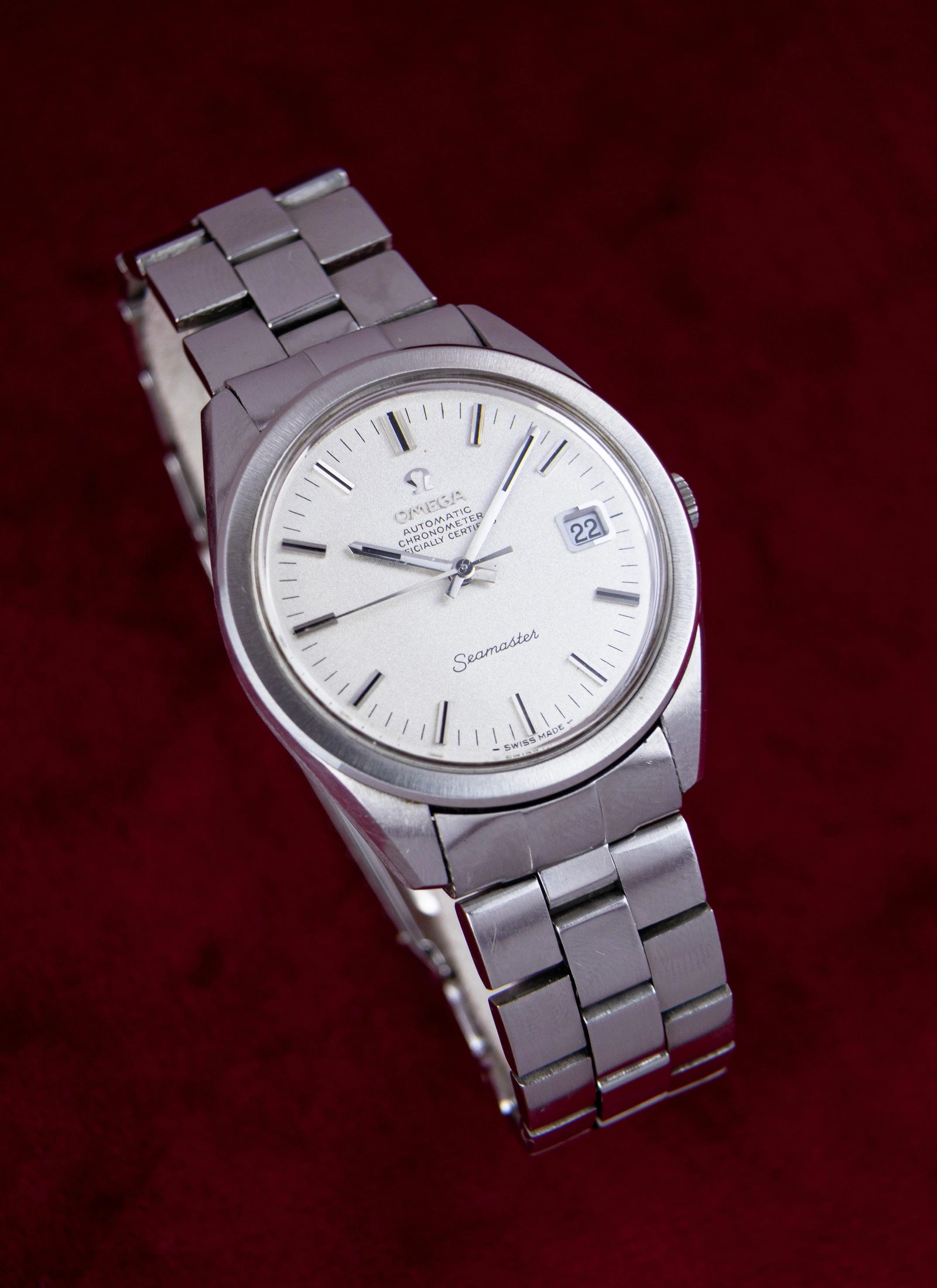 1970 Omega Seamaster Chronometer Sparkle Dial 168.022 cal. 564