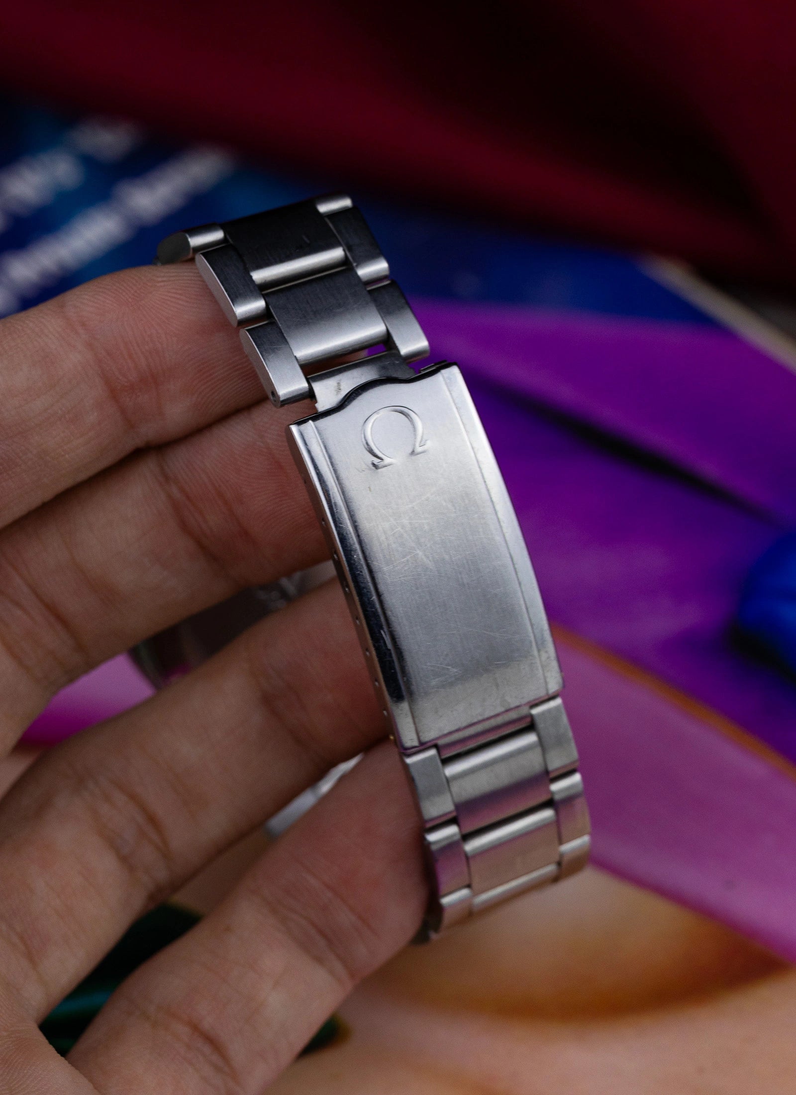 1970s Omega Seamaster Purple Dial