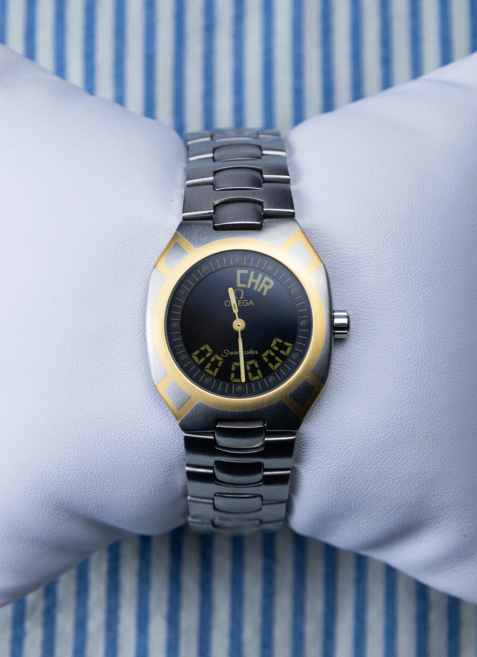 1990 Omega Seamaster Polaris Multifunction 386.0822 PEWEX