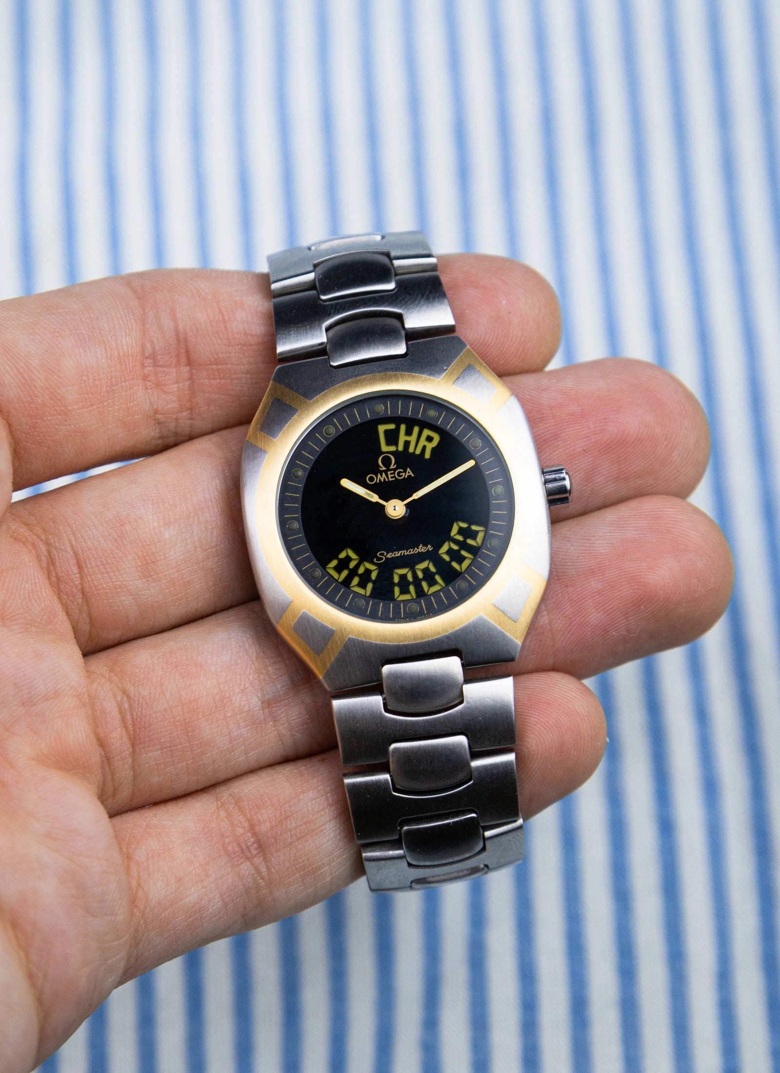 1990 Omega Seamaster Polaris Multifunction 386.0822 PEWEX