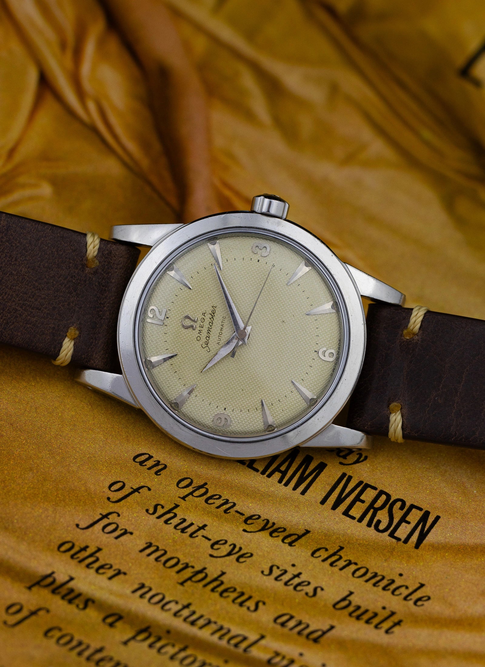 1950 Omega Seamaster Honeycomb Dial 2577-8H cal. 351 Serviced