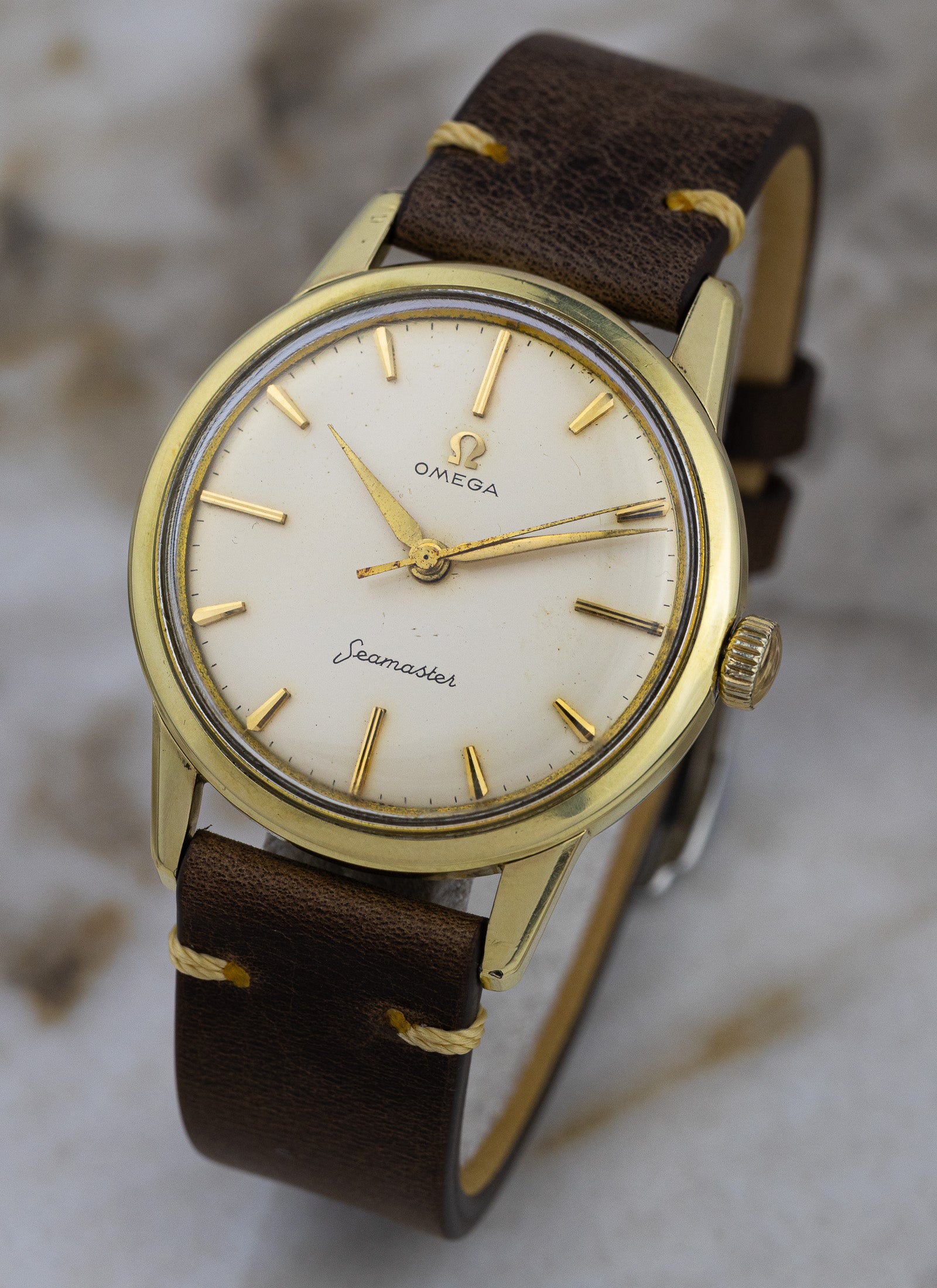 1959 Omega Seamaster 14390 cal. 285 Goldcap Serviced
