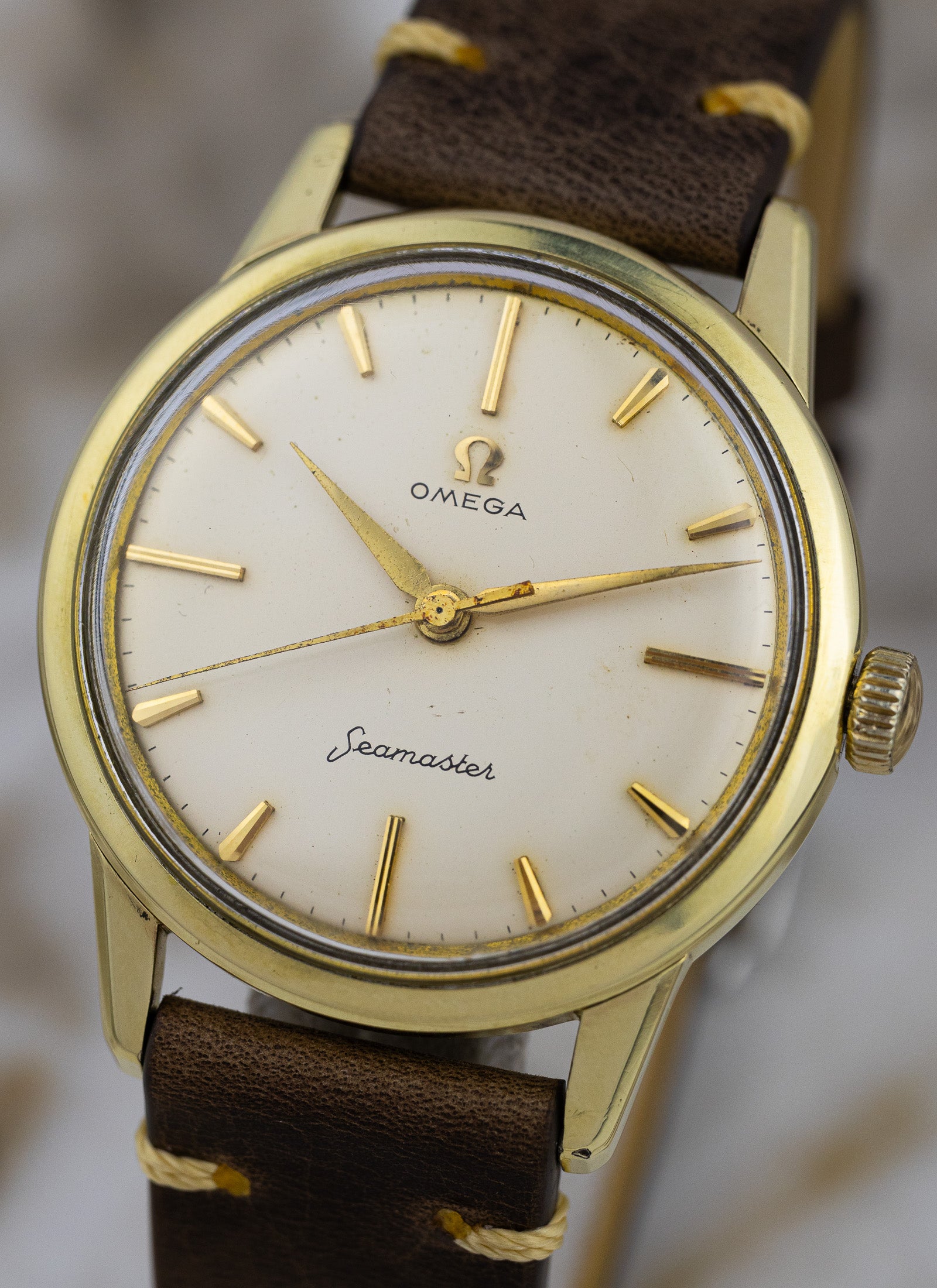 1959 Omega Seamaster 14390 cal. 285 Goldcap Serviced
