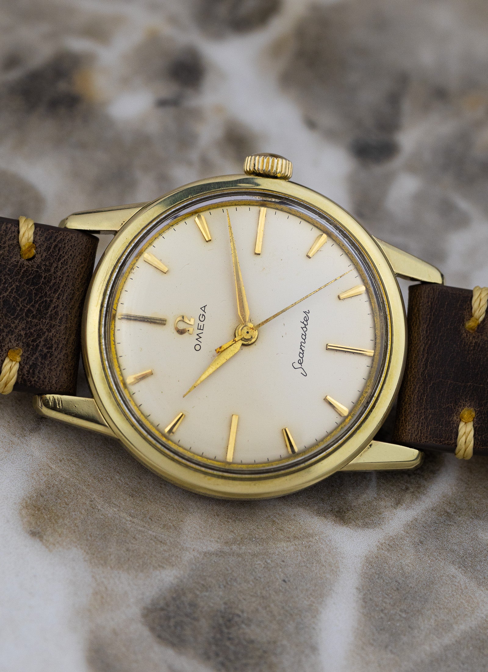 1959 Omega Seamaster 14390 cal. 285 Goldcap Serviced