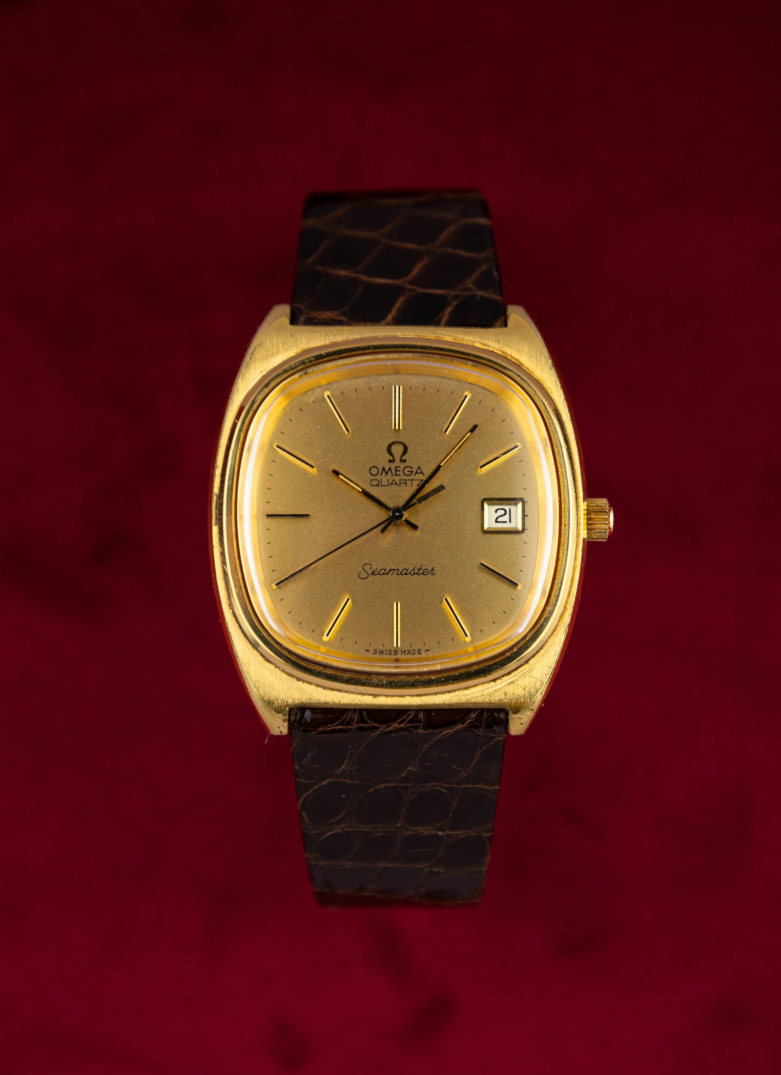 1977 Omega Seamaster Tv-Dial Quartz 196.0081 cal. 1342