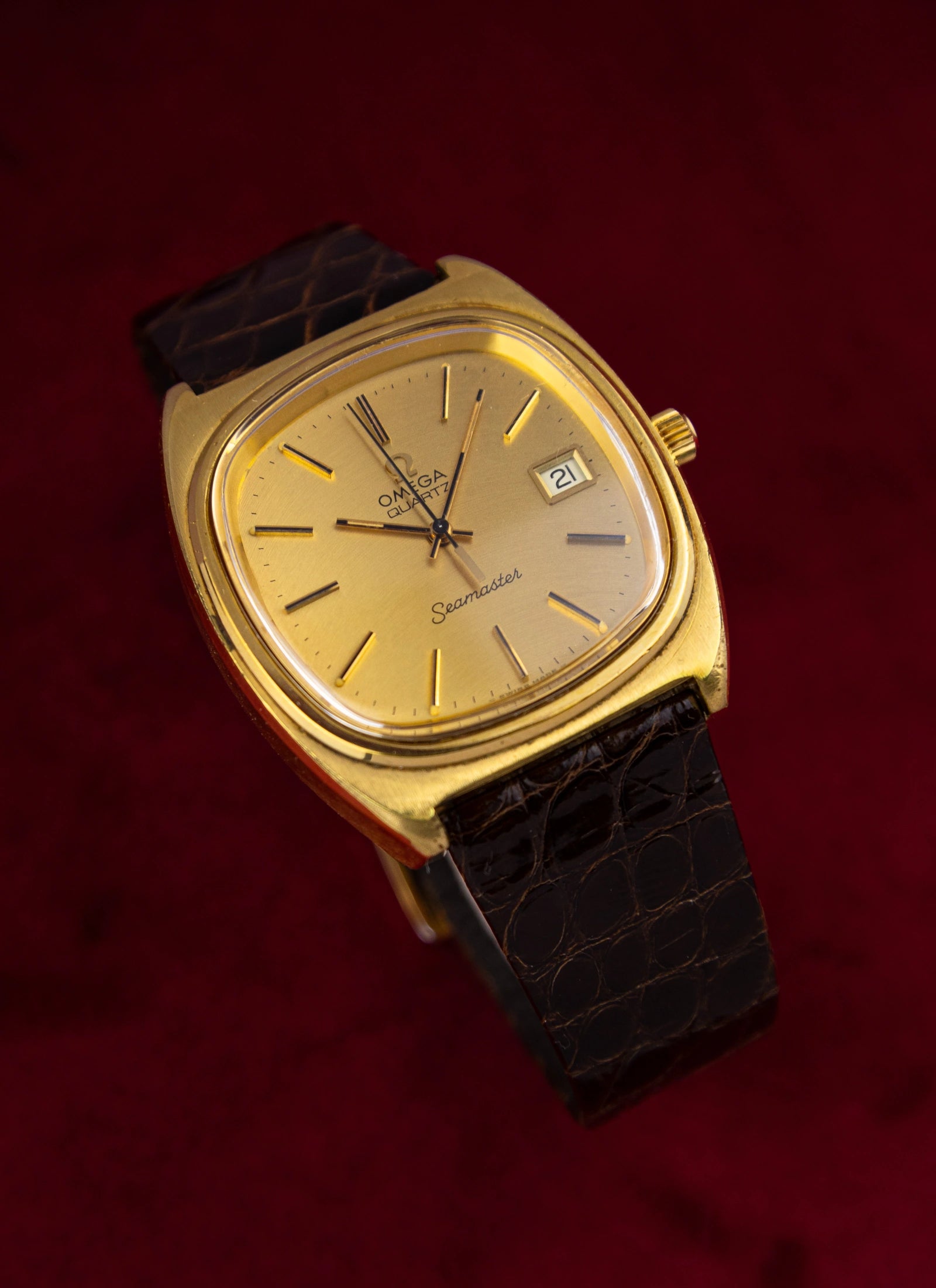 1977 Omega Seamaster Tv-Dial Quartz 196.0081 cal. 1342
