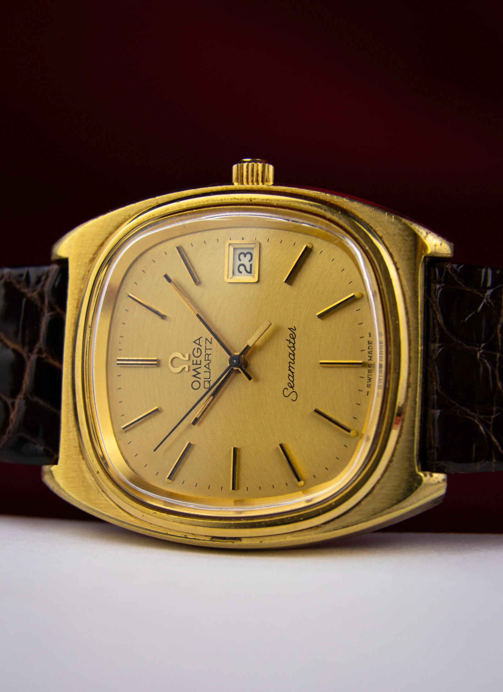 1977 Omega Seamaster Tv-Dial Quartz 196.0081 cal. 1342