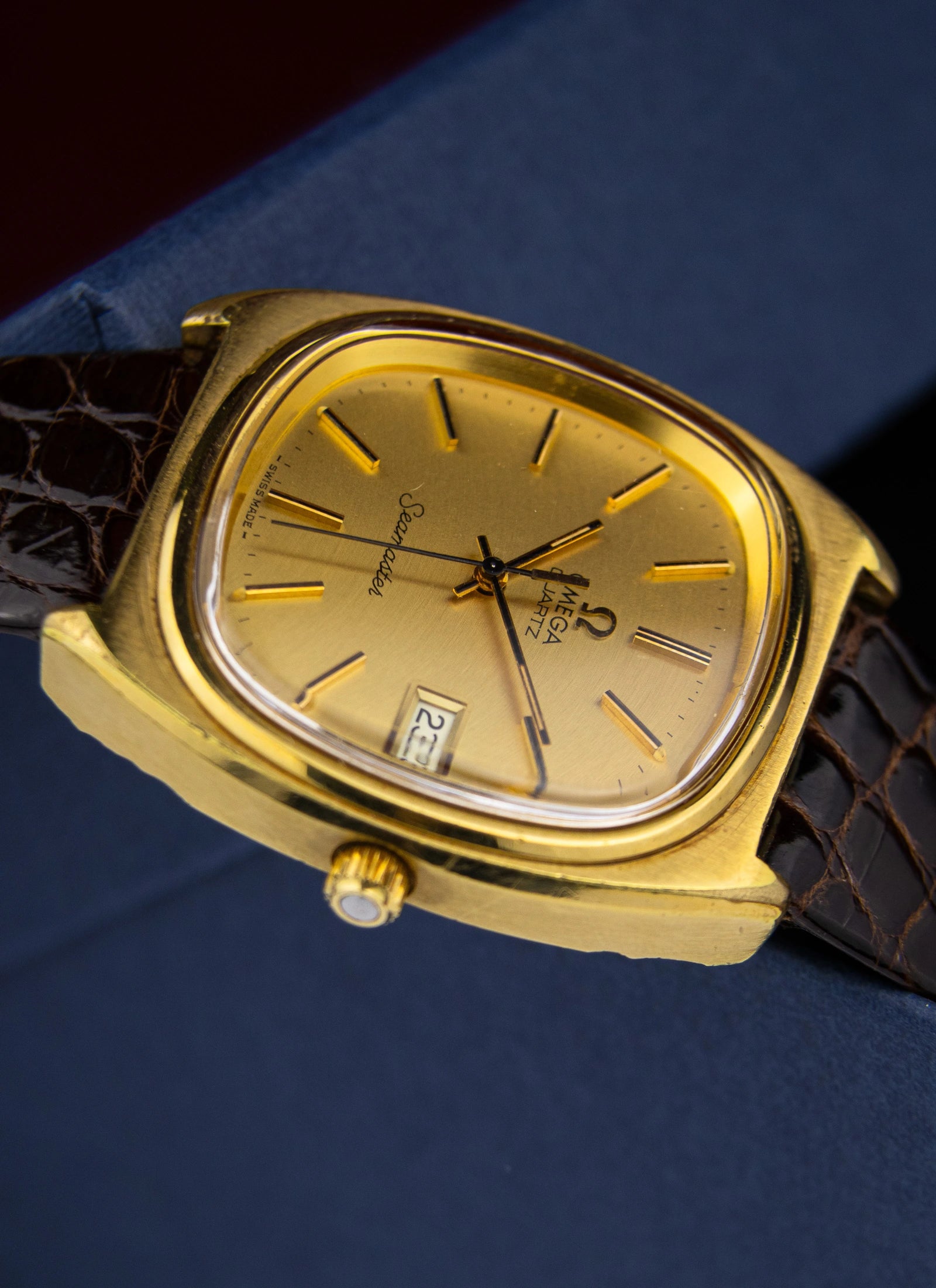 1977 Omega Seamaster Tv-Dial Quartz 196.0081 cal. 1342