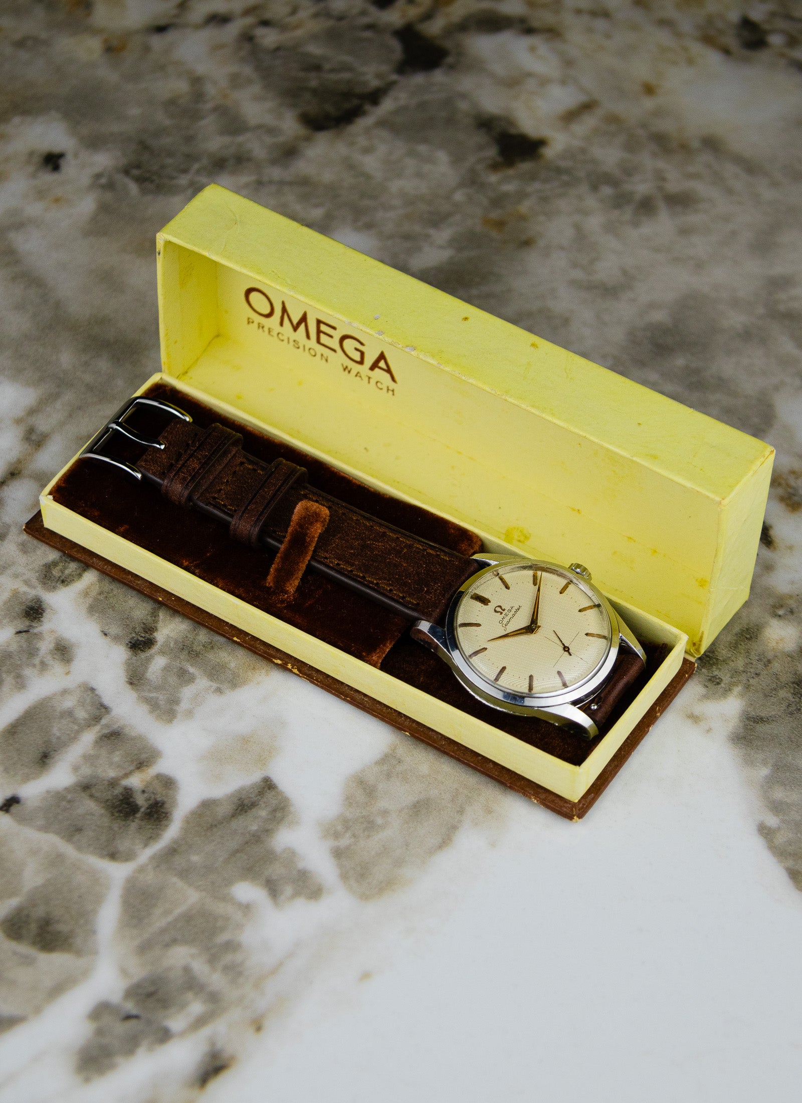 1957 Omega Seamaster Jumbo Honeycomb 2937 cal. 267