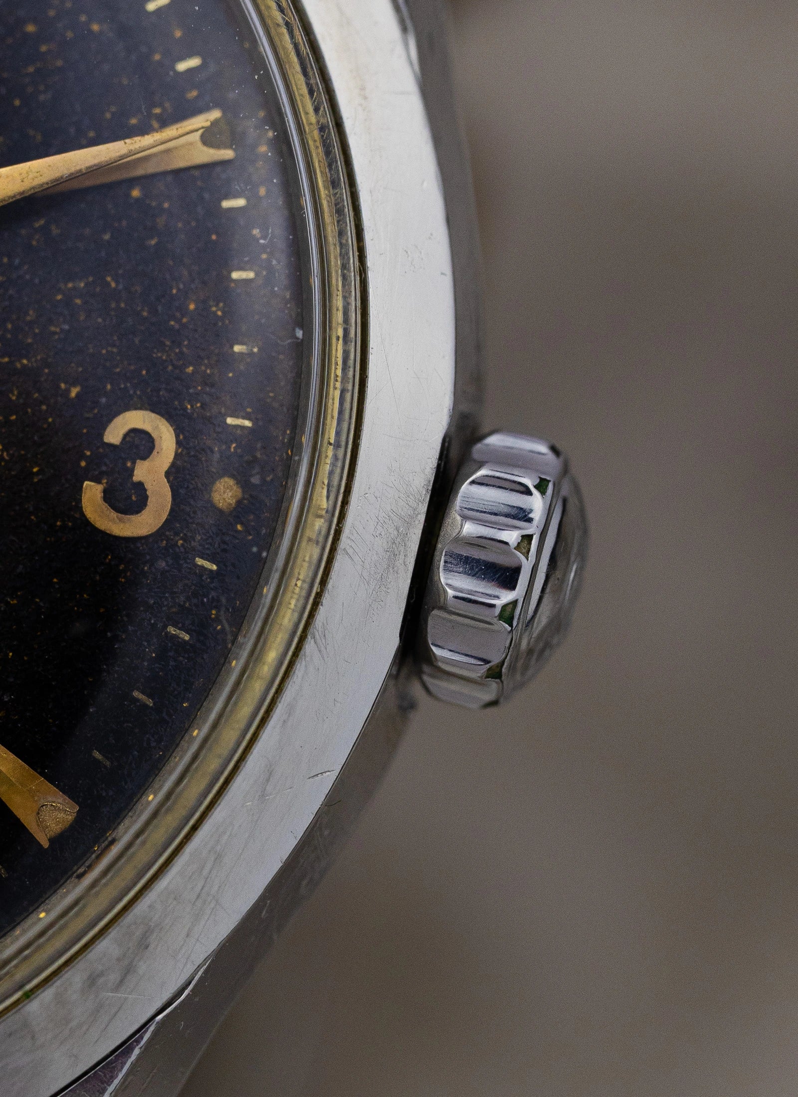 1957 Omega Seamaster Black Gilt Stardust 2938 cal. 284