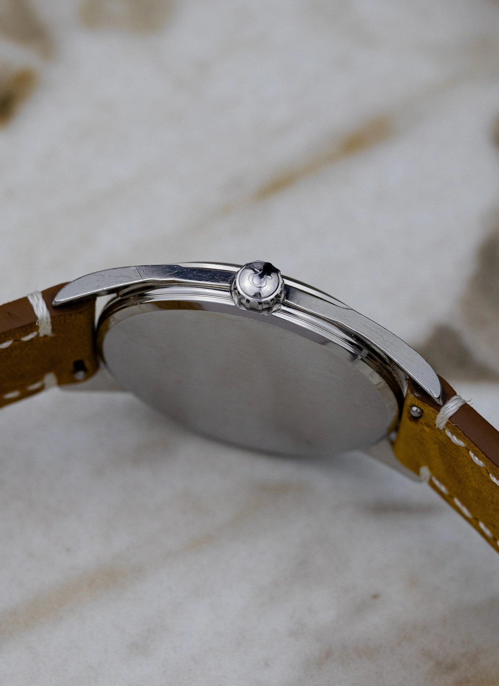 1956 Omega Seamaster Jumbo Black Gilt Stardust 2937-2 Cal. 267
