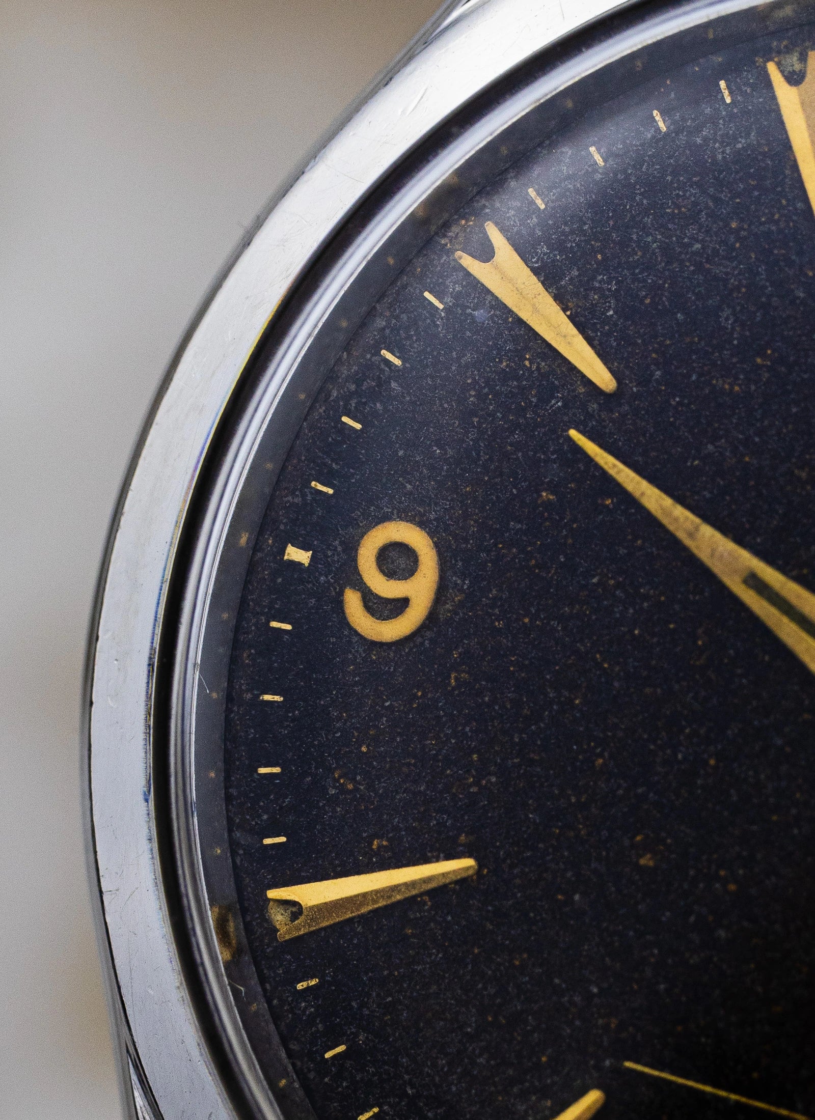 1954 Omega Seamaster Jumbo Black Gilt Stardust 2639-14 Cal. 266