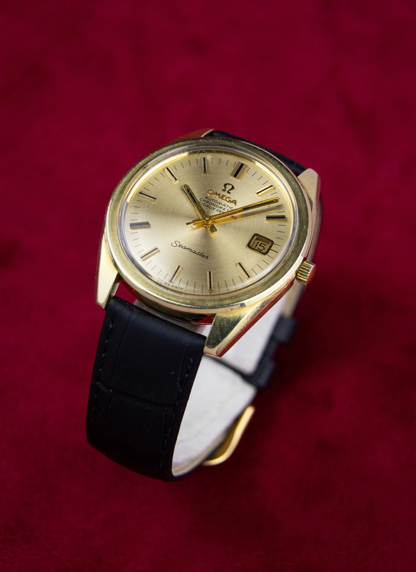 1967 Omega Seamaster Chronometer Goldcap 168.022 cal. 564