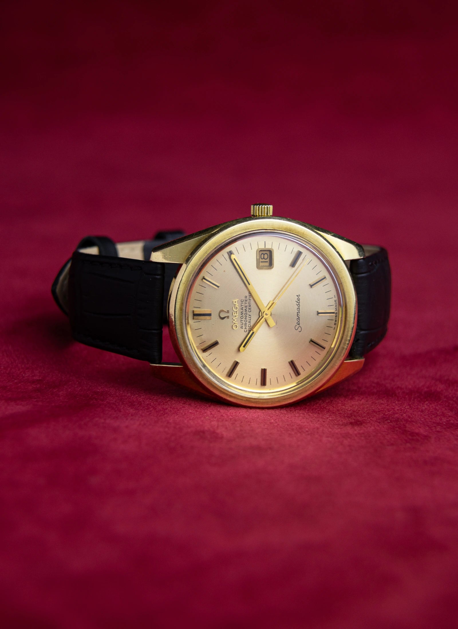 1967 Omega Seamaster Chronometer Goldcap 168.022 cal. 564