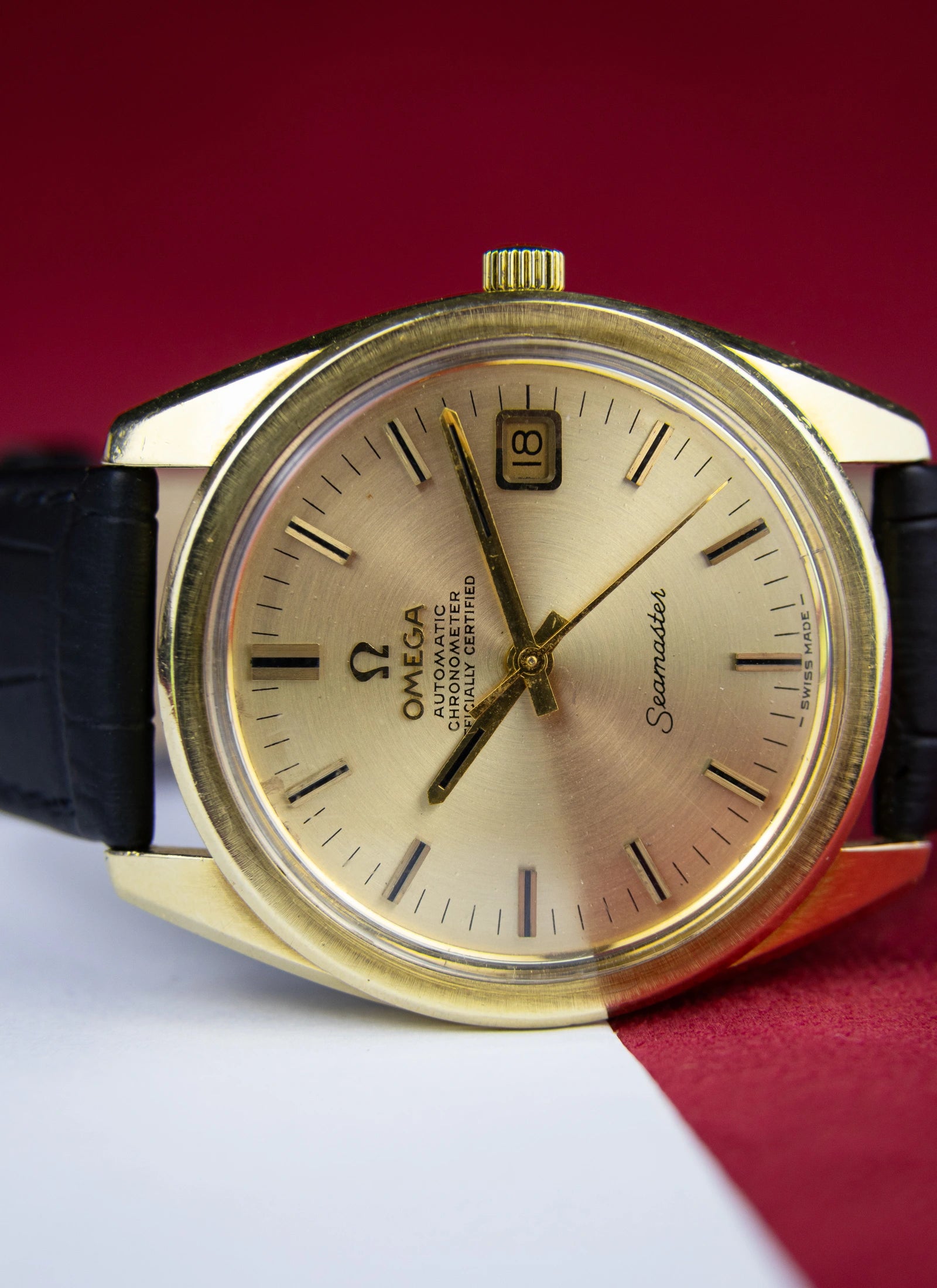 1967 Omega Seamaster Chronometer Goldcap 168.022 cal. 564