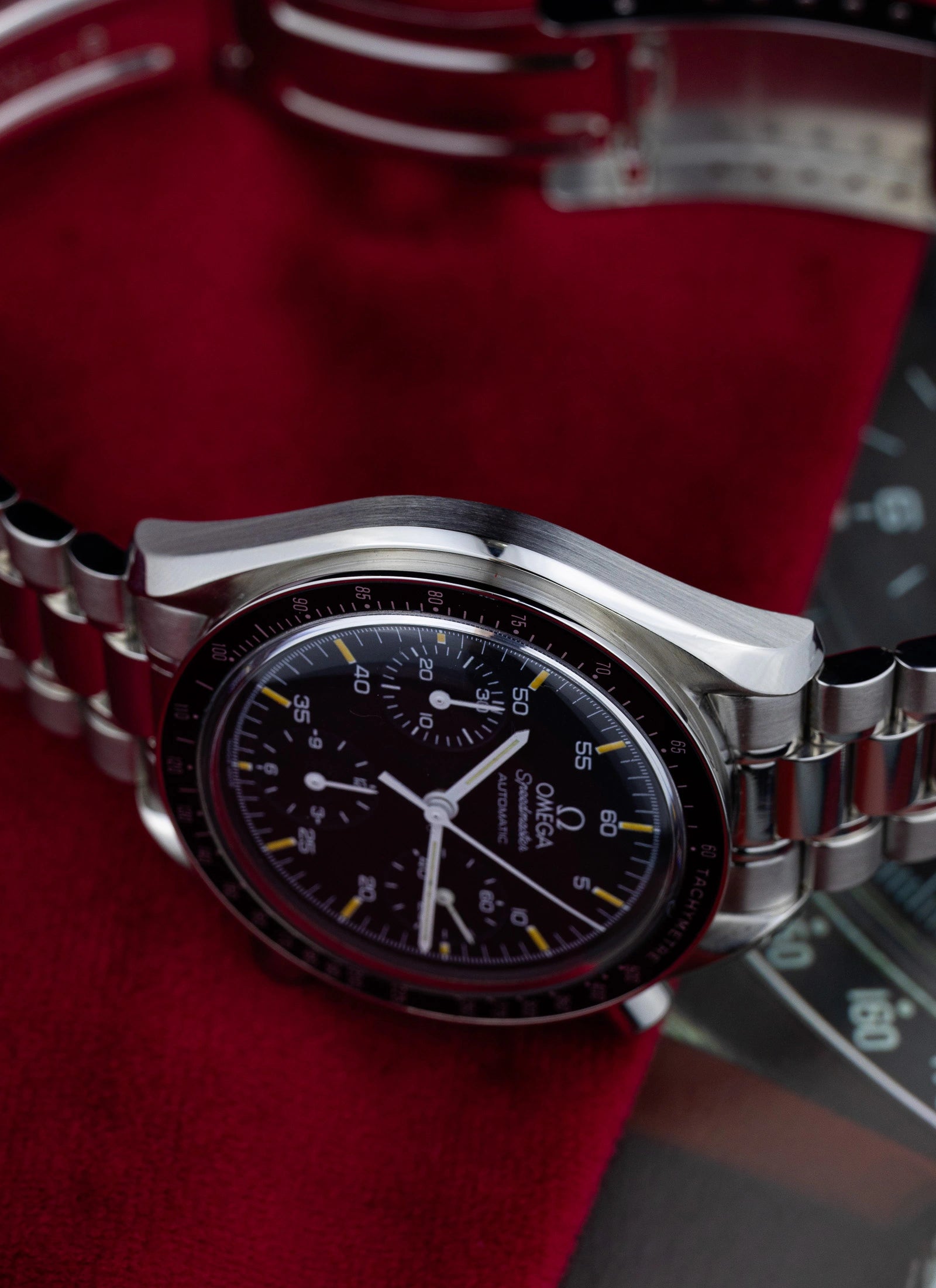 1996 Omega Speedmaster Reduced 3510.50.00 Full Set