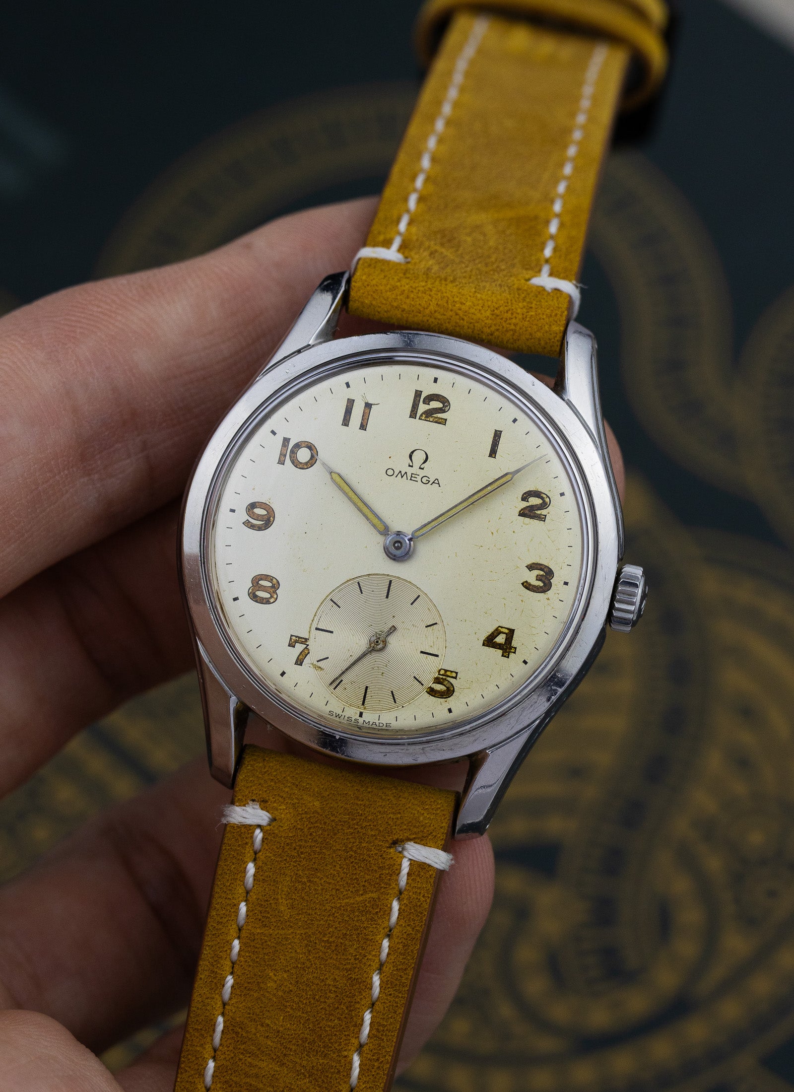 1952 Omega Sub Second Jumbo 2639-9 cal. 266