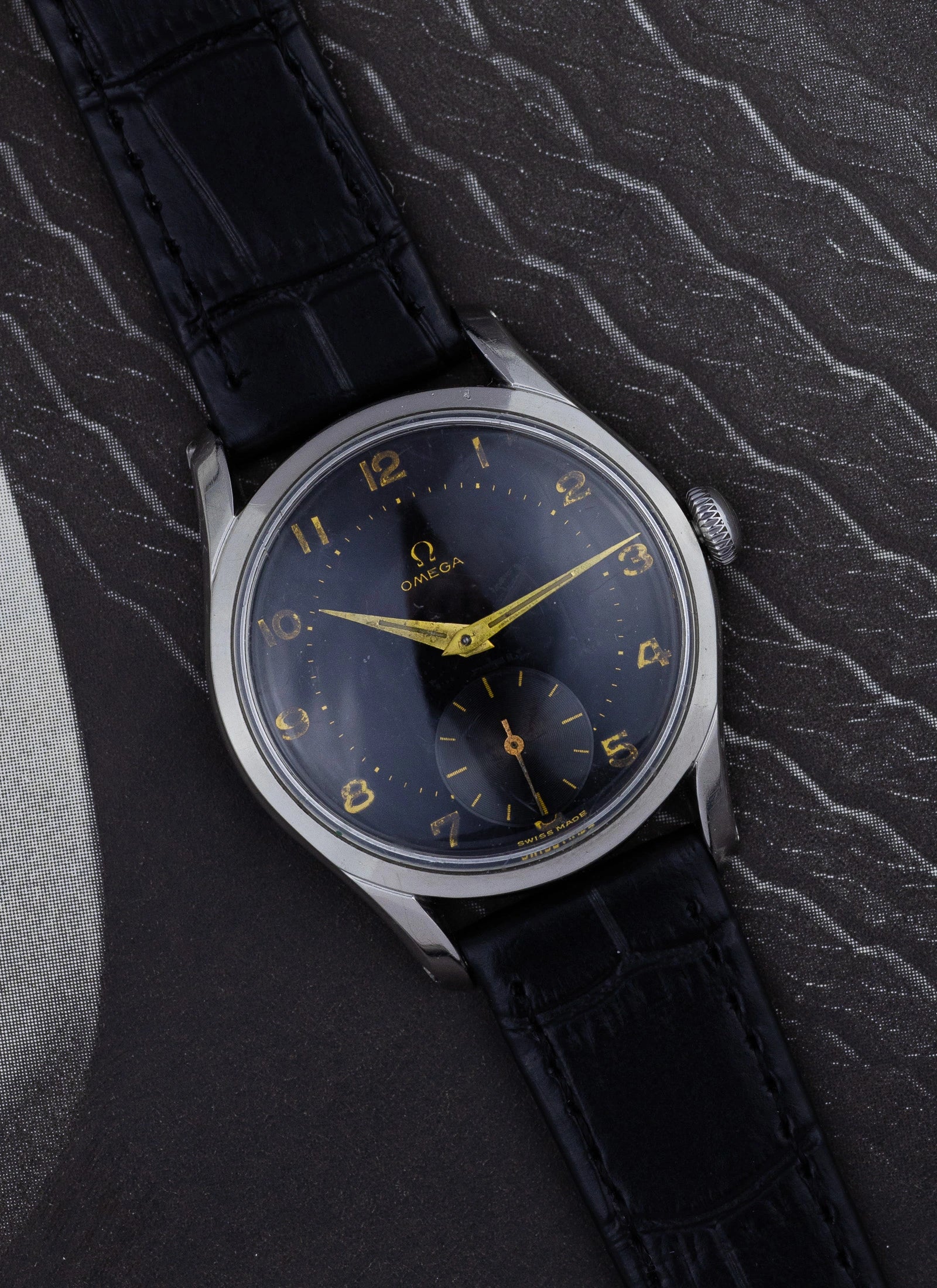 1950 Omega Seamaster Black Dial 2640-5SC cal. 265 Serviced