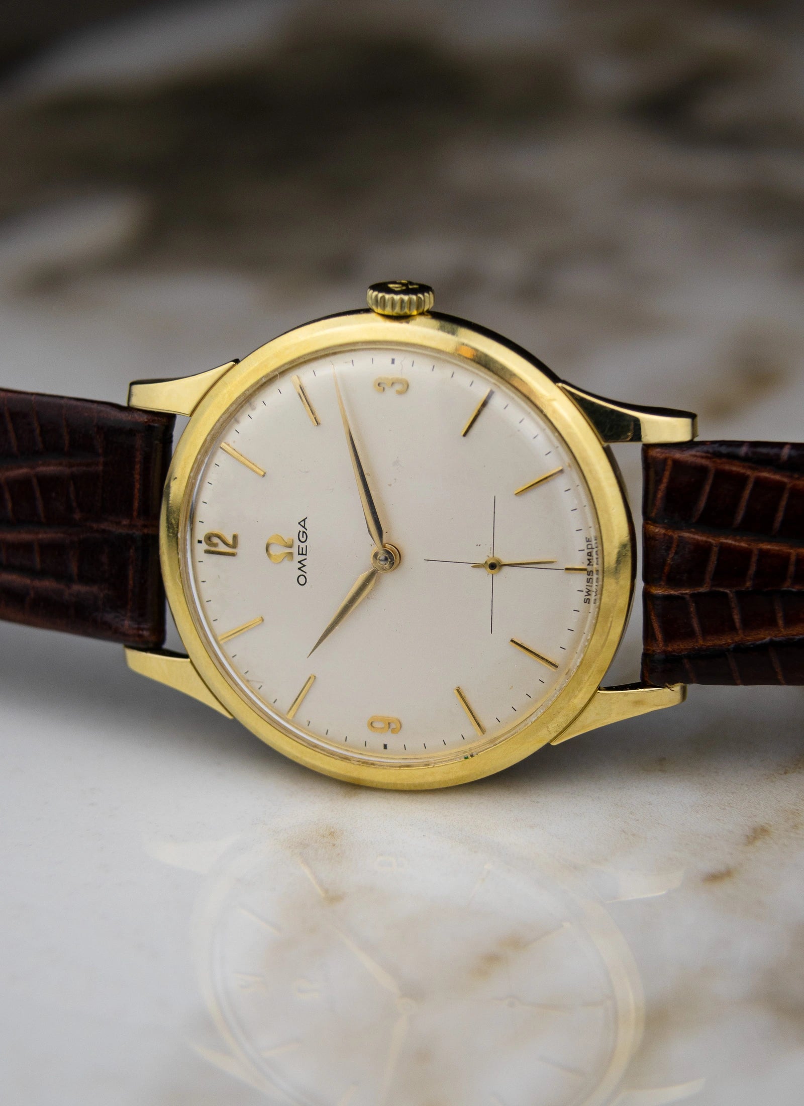 1959 18K Omega Tresor 14707 cal. 268