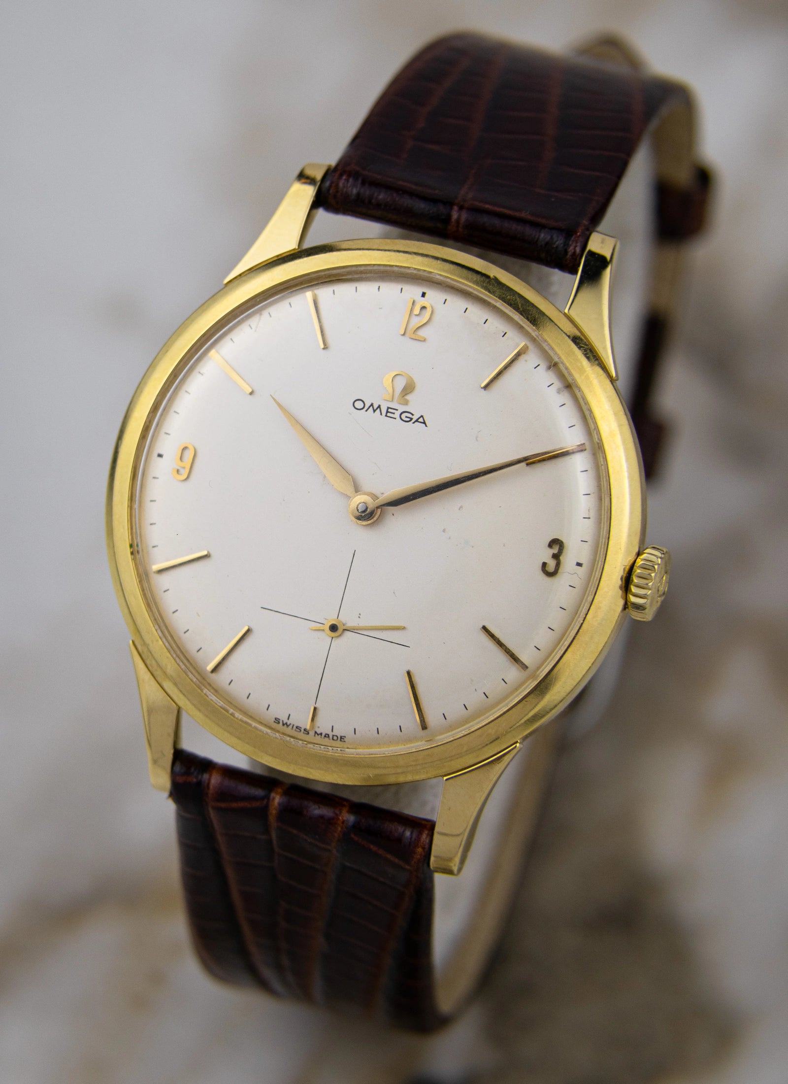 1959 18K Omega Tresor 14707 cal. 268