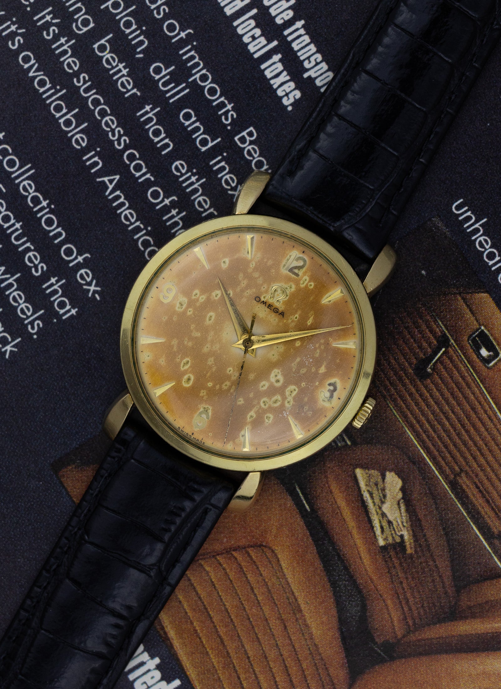 1952 Omega Gold-Filled Tropical Dial 2720-SC cal. 283