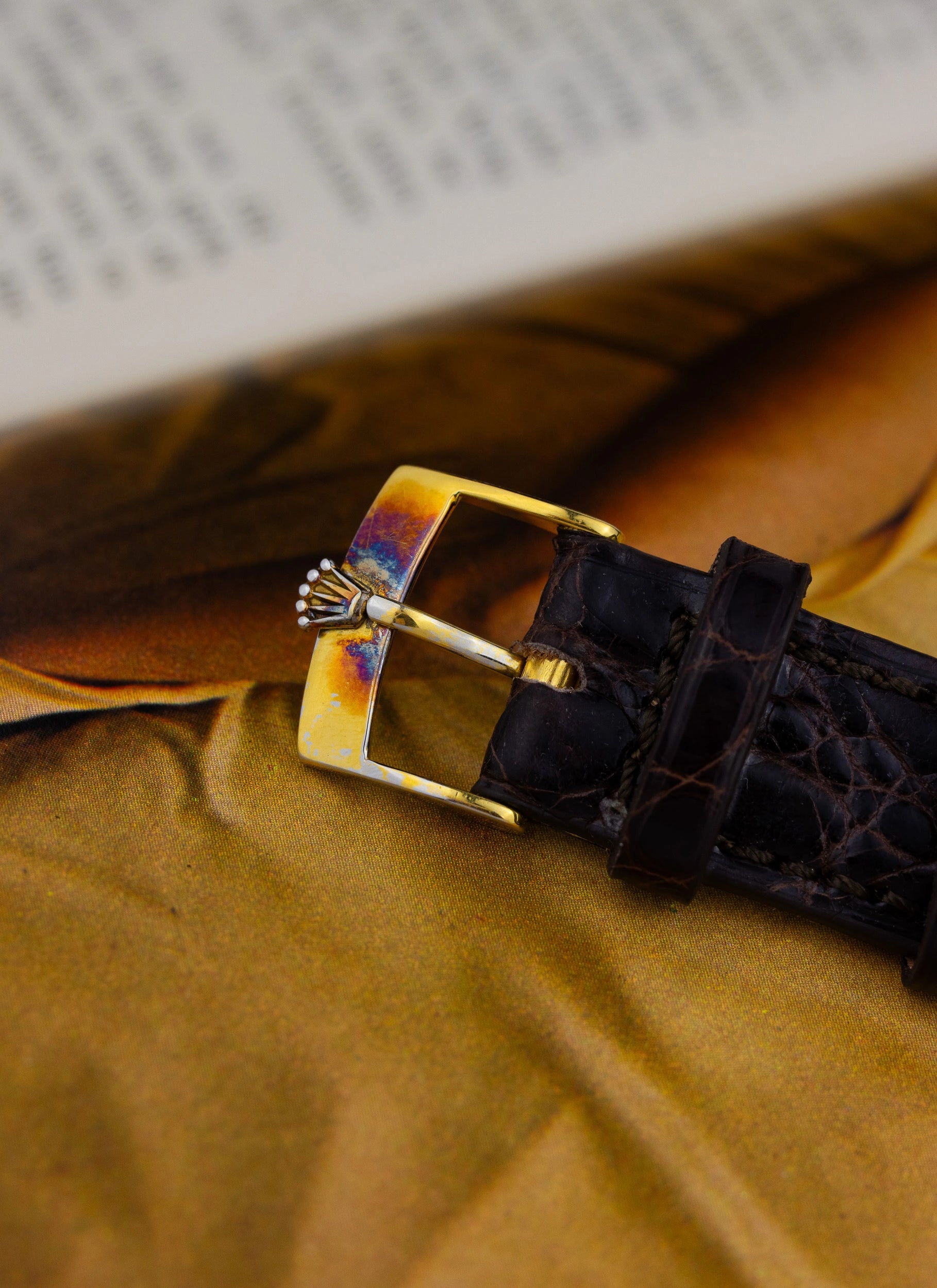 1970 18K Rolex Oyster Perpetual 1503 Box