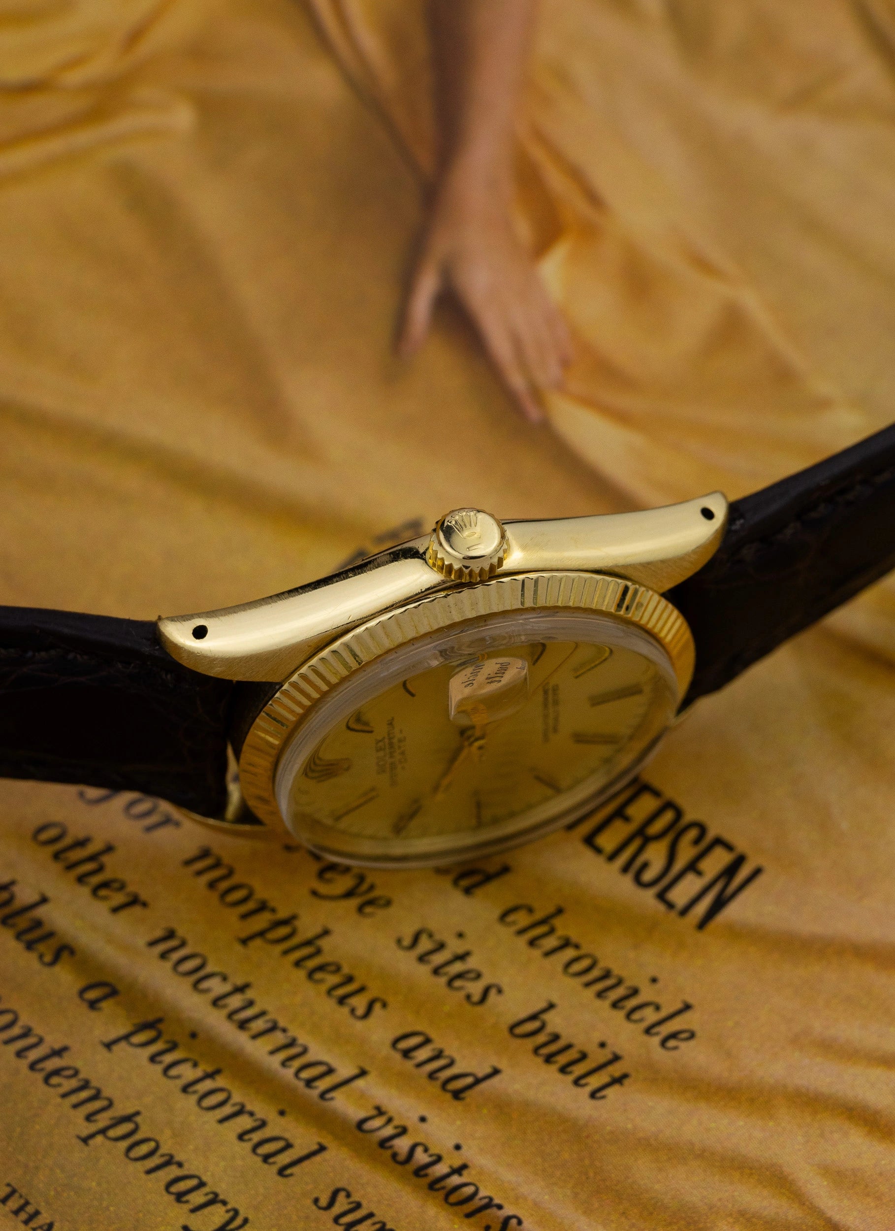 1970 18K Rolex Oyster Perpetual 1503 Box