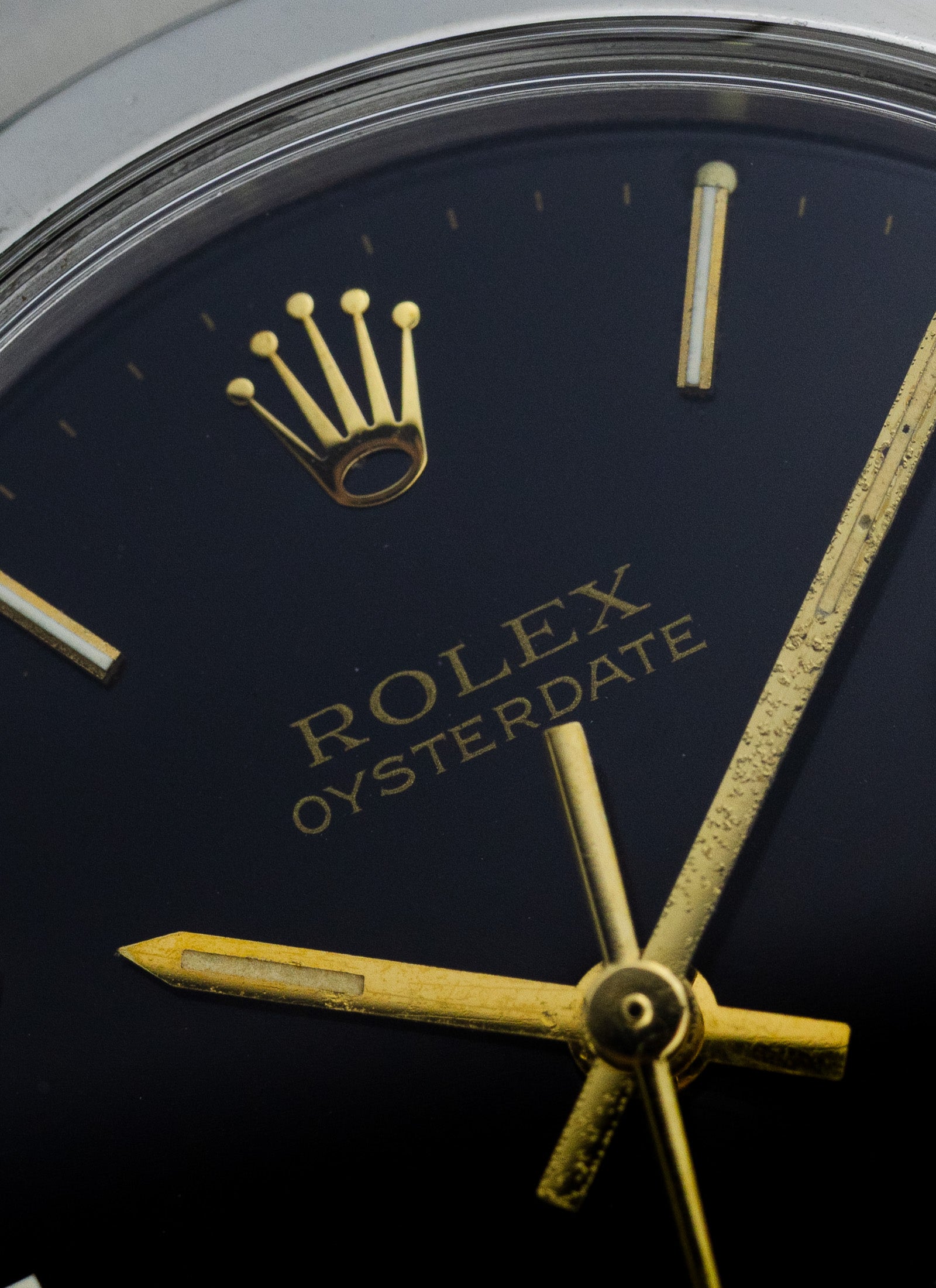 1984 Rolex Oyster Date Precision Black Dial 6694 Serviced