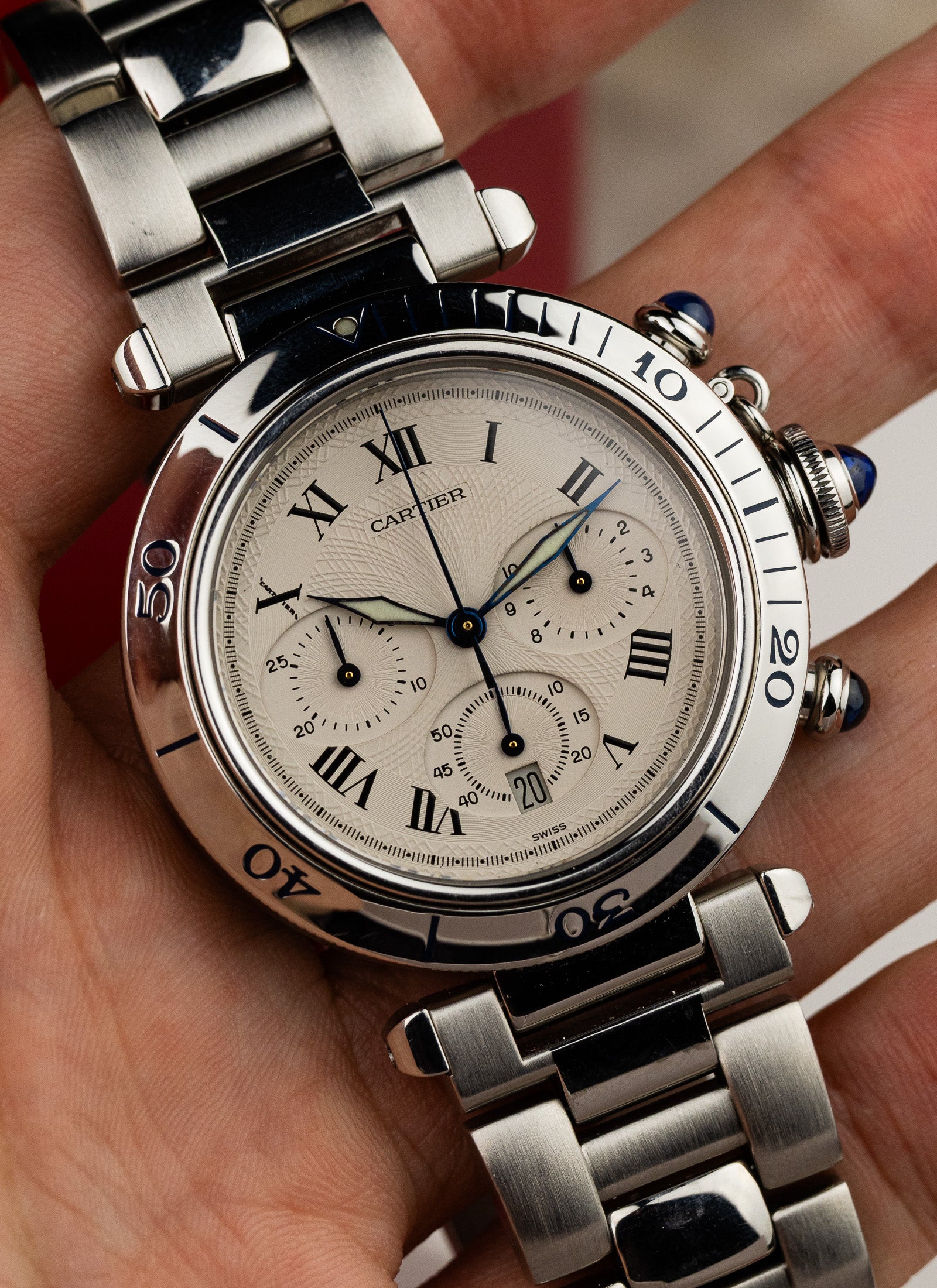 2000s Cartier Pasha Chronograph 1050 Box
