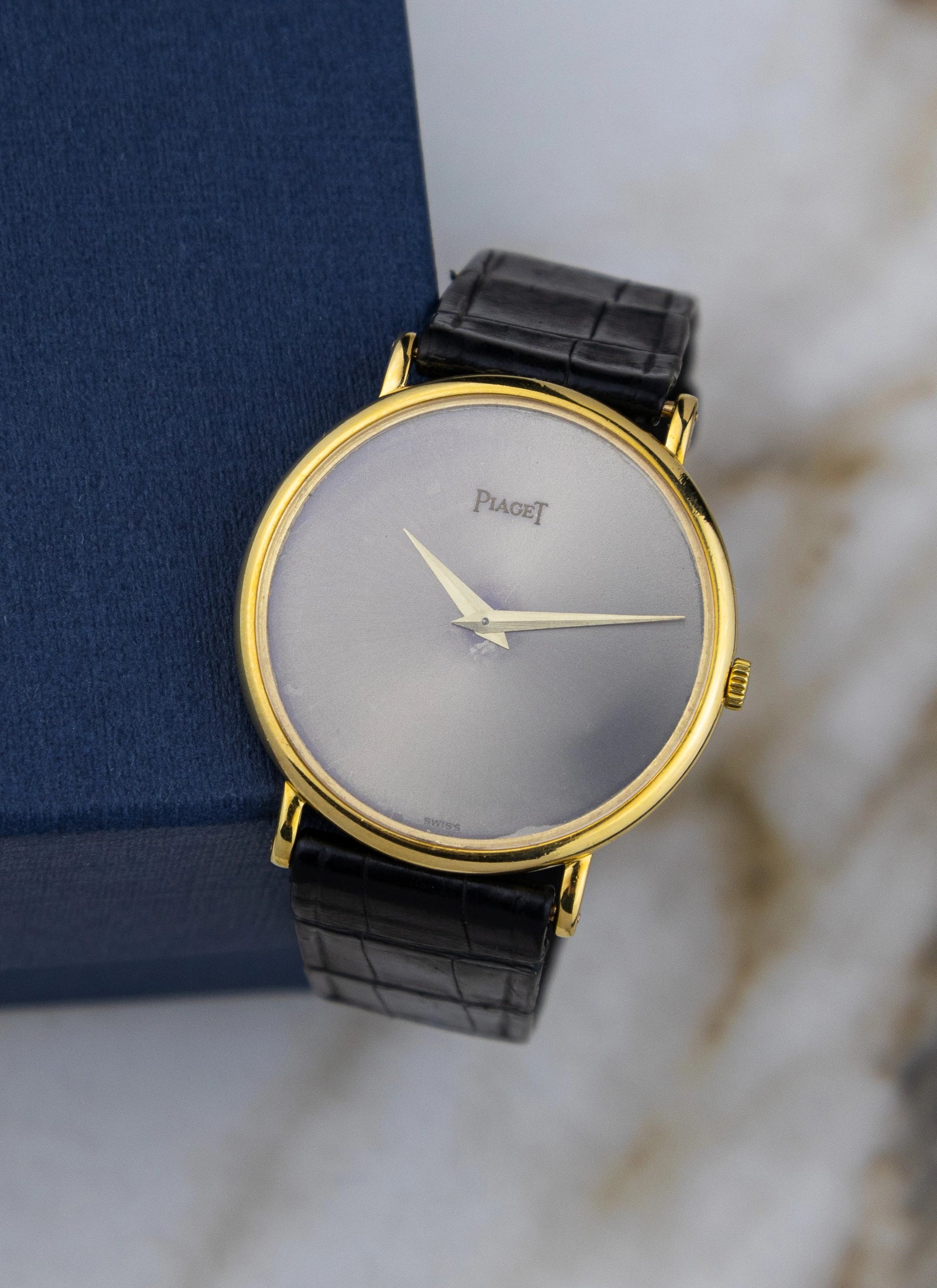 18K Piaget Altiplano Slate Grey 9025