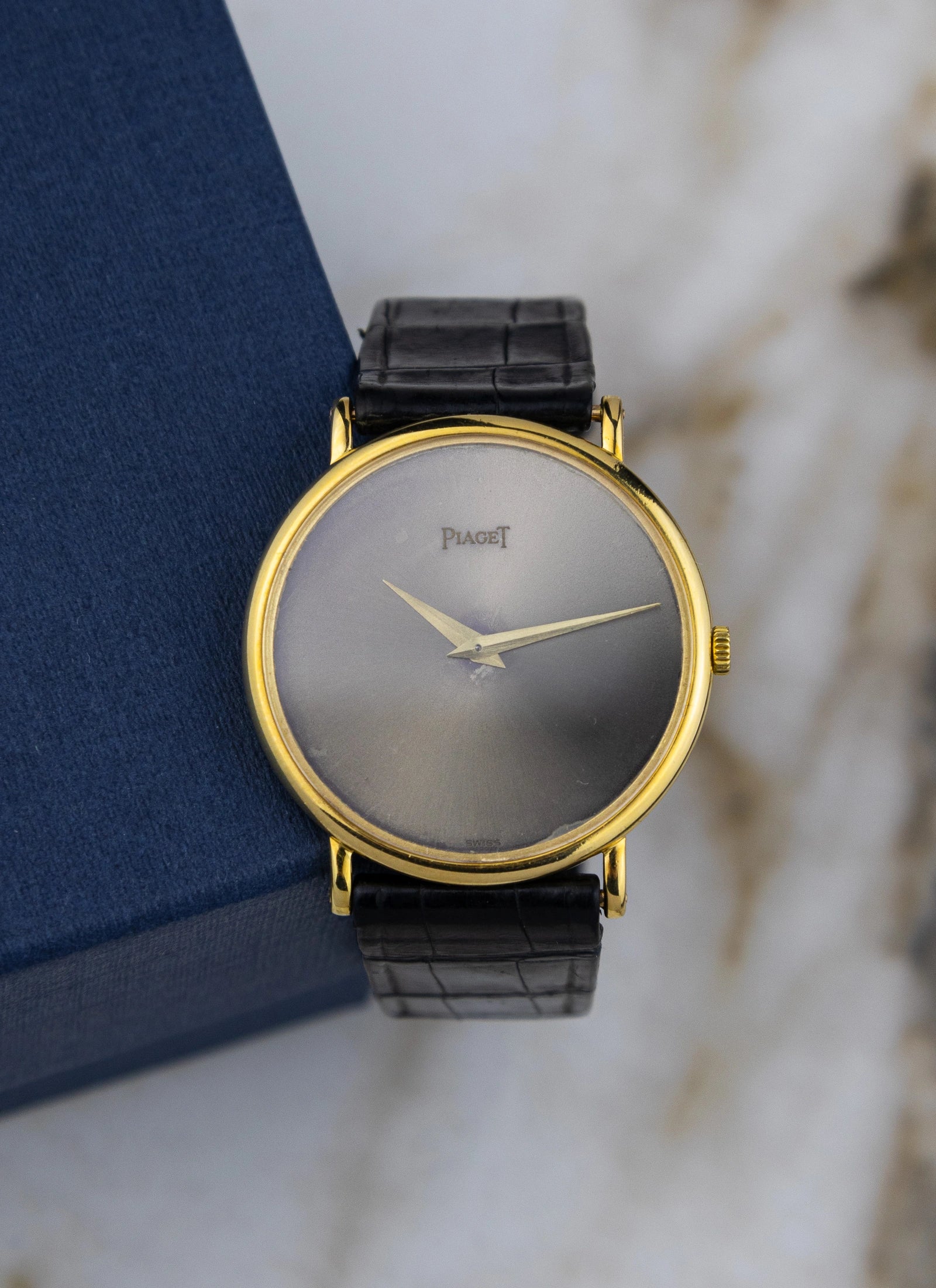 18K Piaget Altiplano Slate Grey 9025