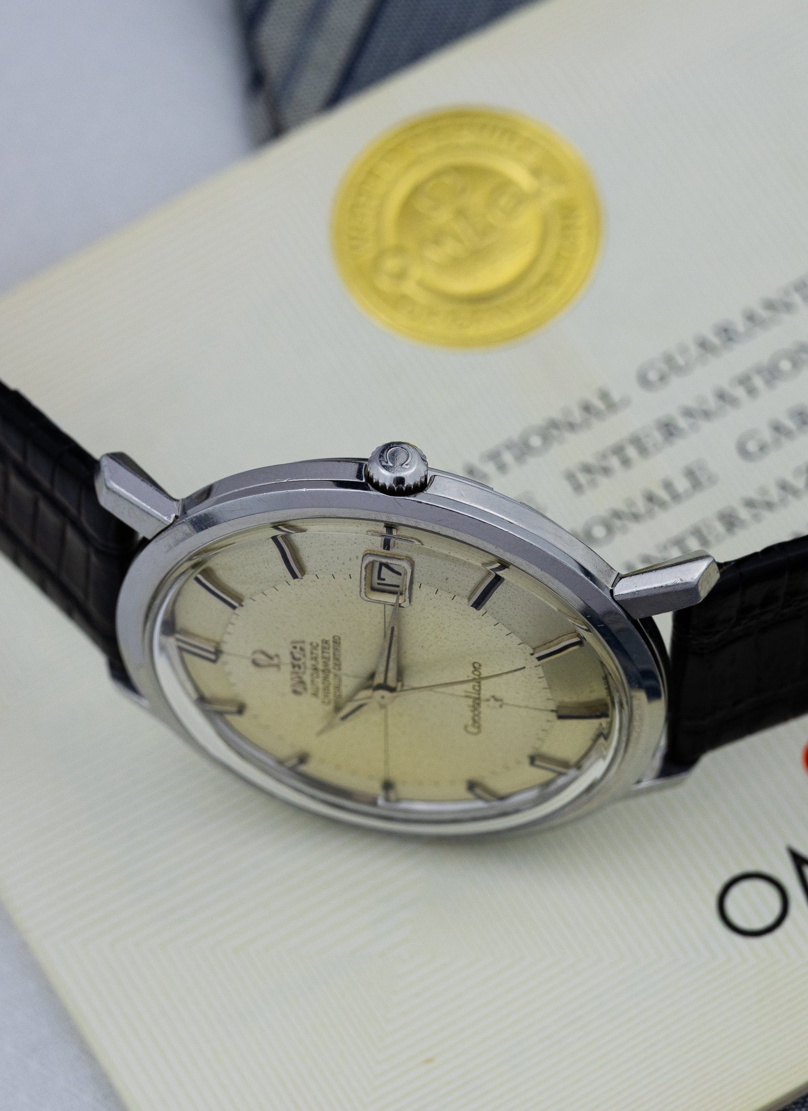 1963 Omega Constellation Pie Pan 168.004 cal. 561 Serviced Full Set