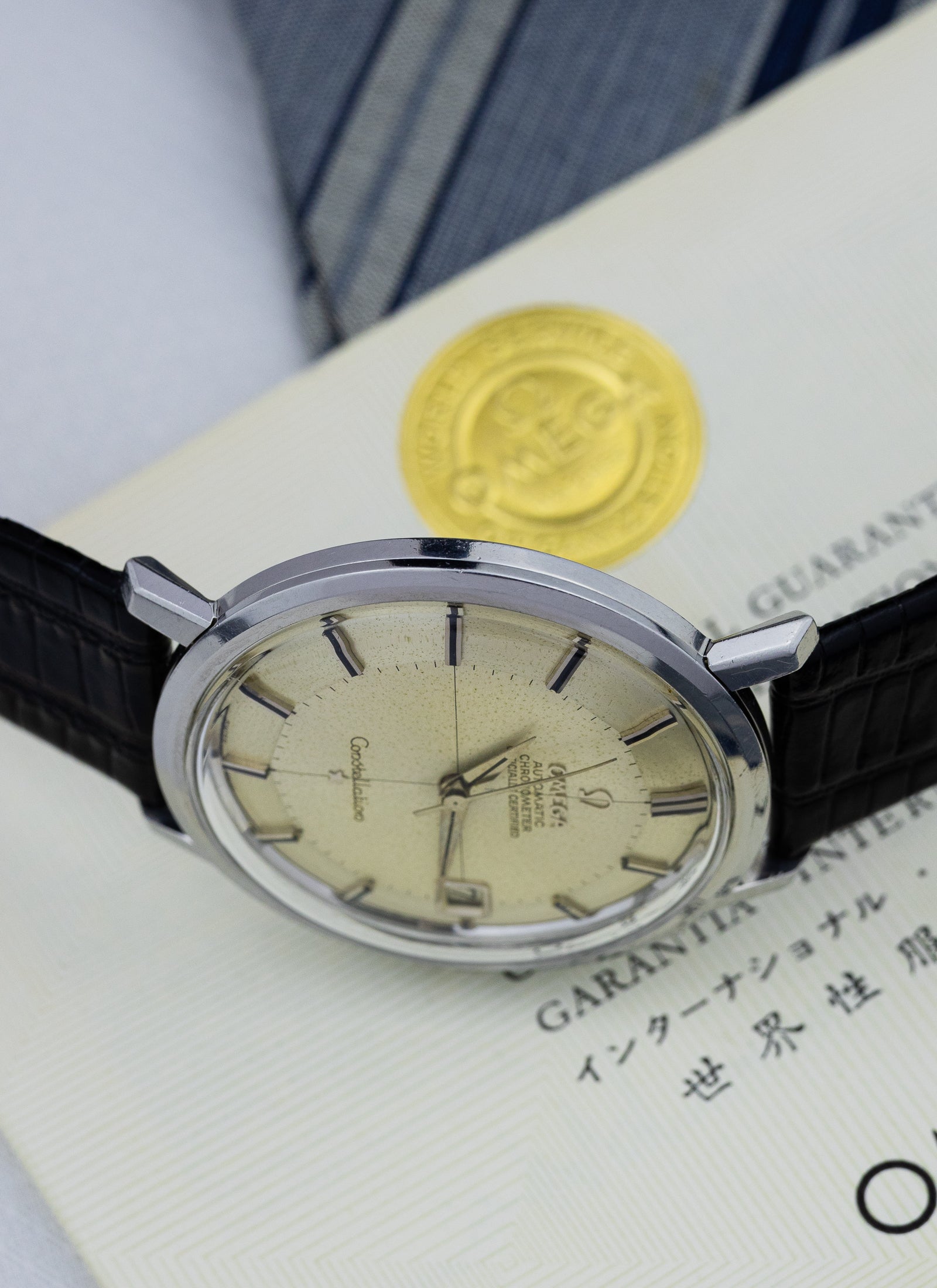 1963 Omega Constellation Pie Pan 168.004 cal. 561 Serviced Full Set