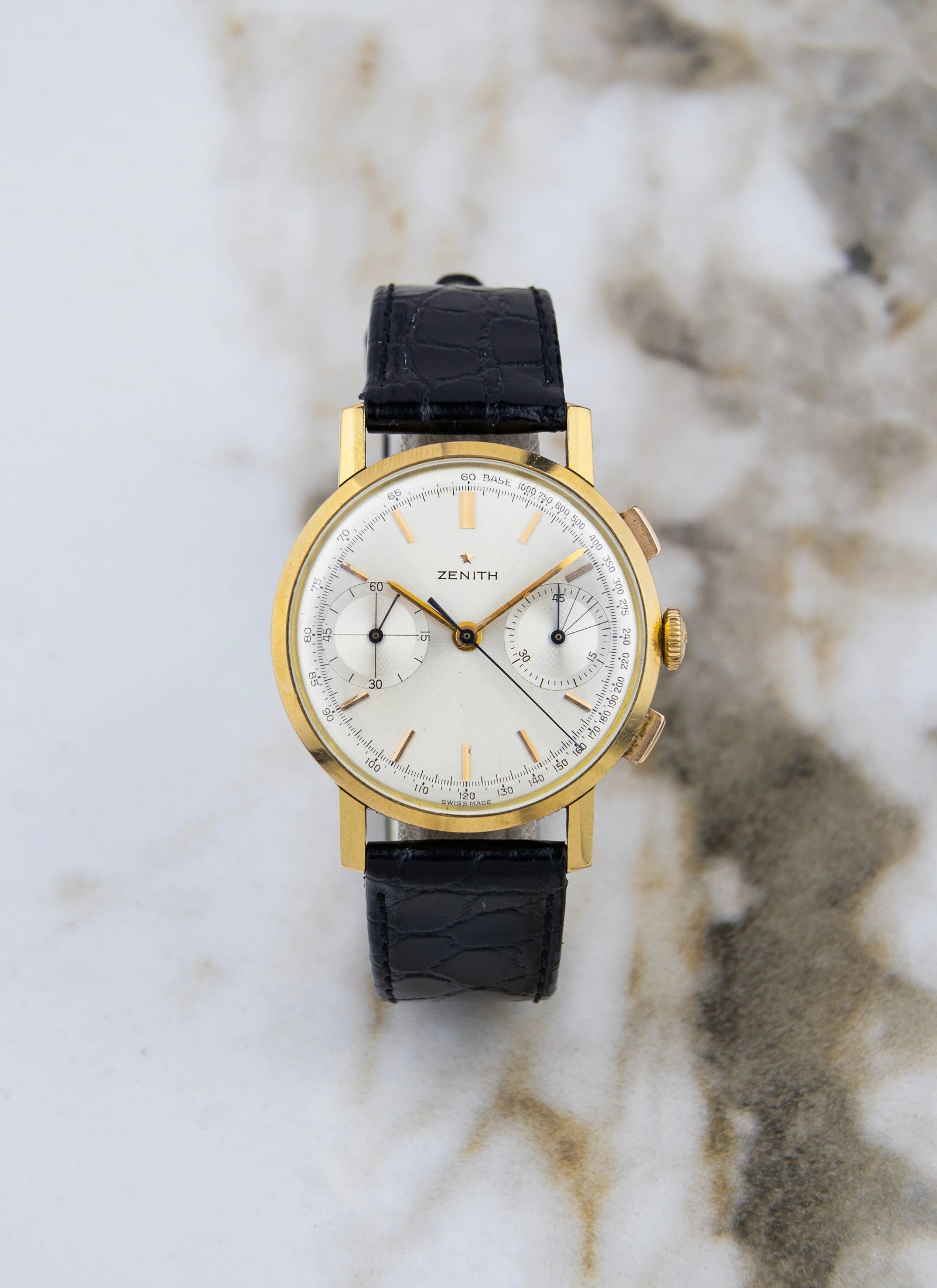 1960s Zenith Chronograph cal. 146 D Unpolished MINT!