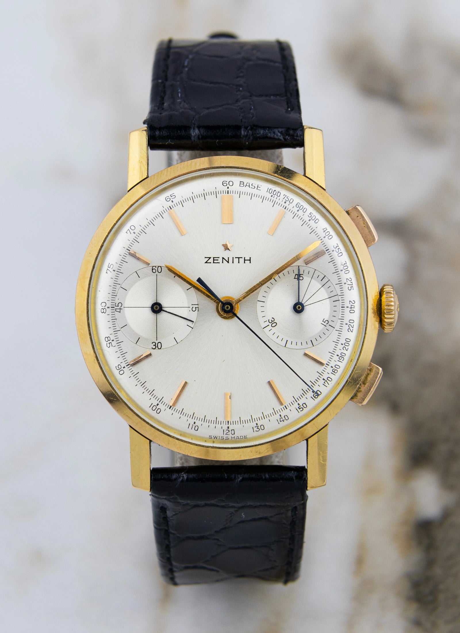 1960s Zenith Chronograph cal. 146 D Unpolished MINT!