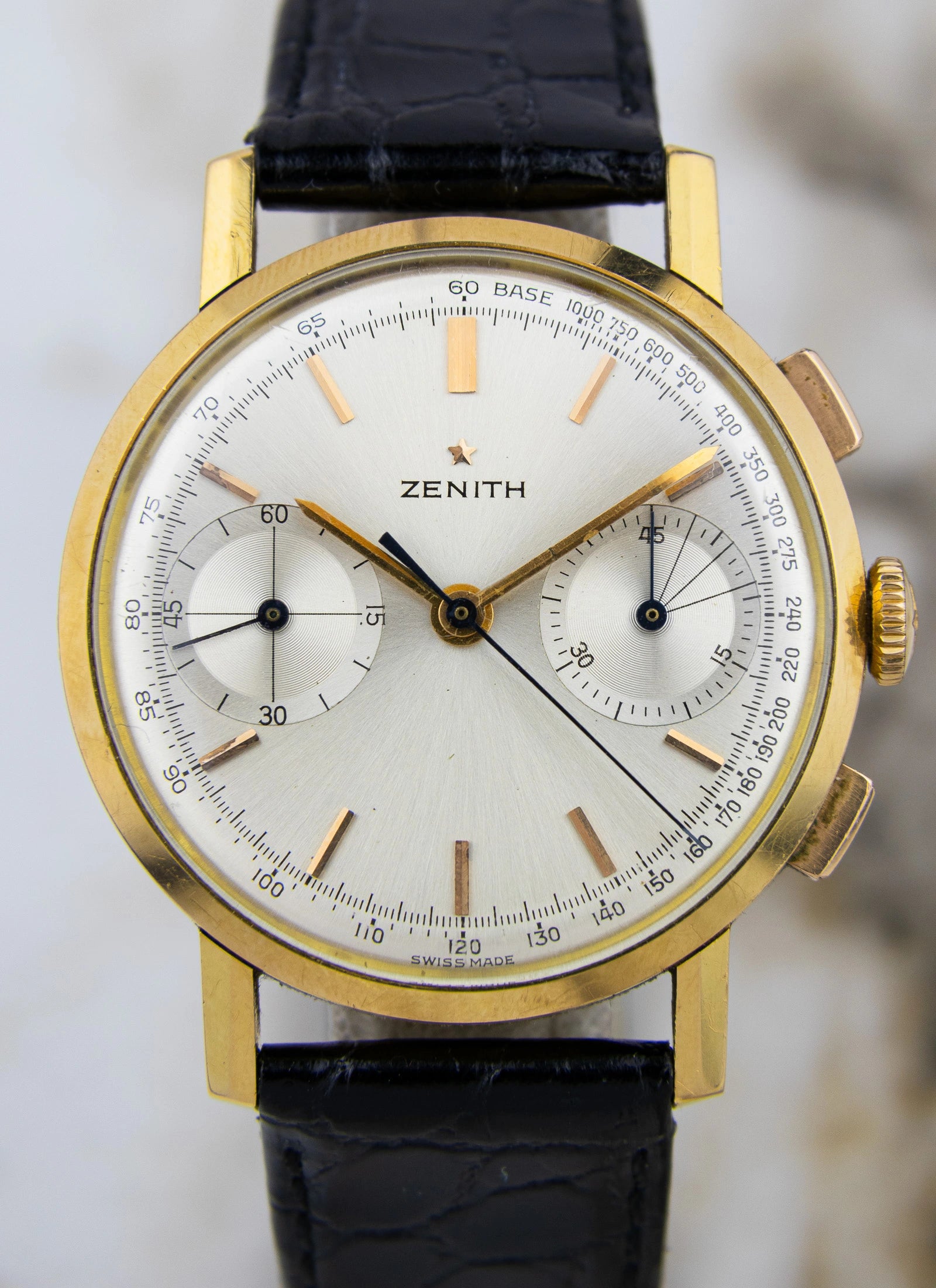 1960s Zenith Chronograph cal. 146 D Unpolished MINT!