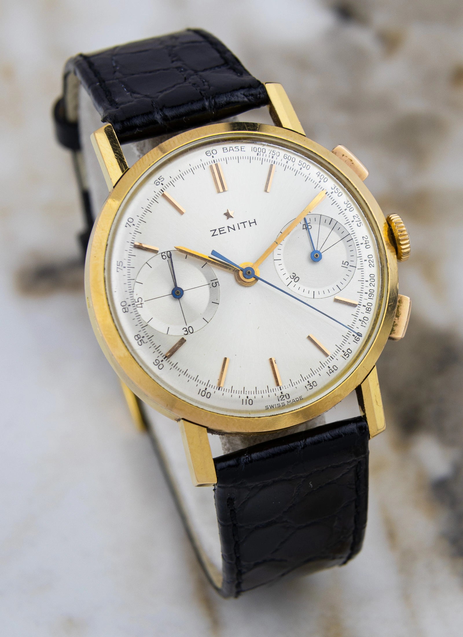 1960s Zenith Chronograph cal. 146 D Unpolished MINT!