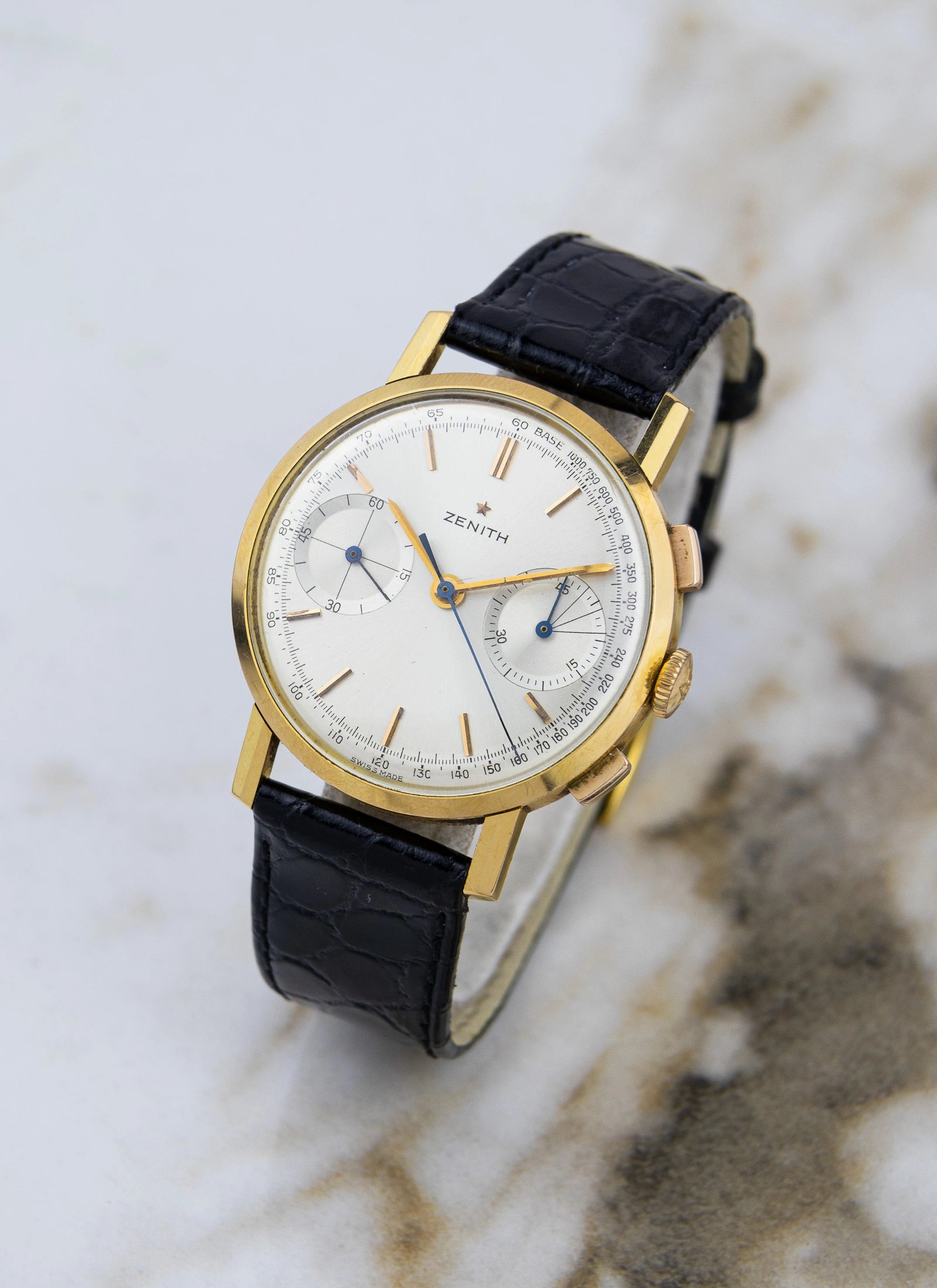 1960s Zenith Chronograph cal. 146 D Unpolished MINT!