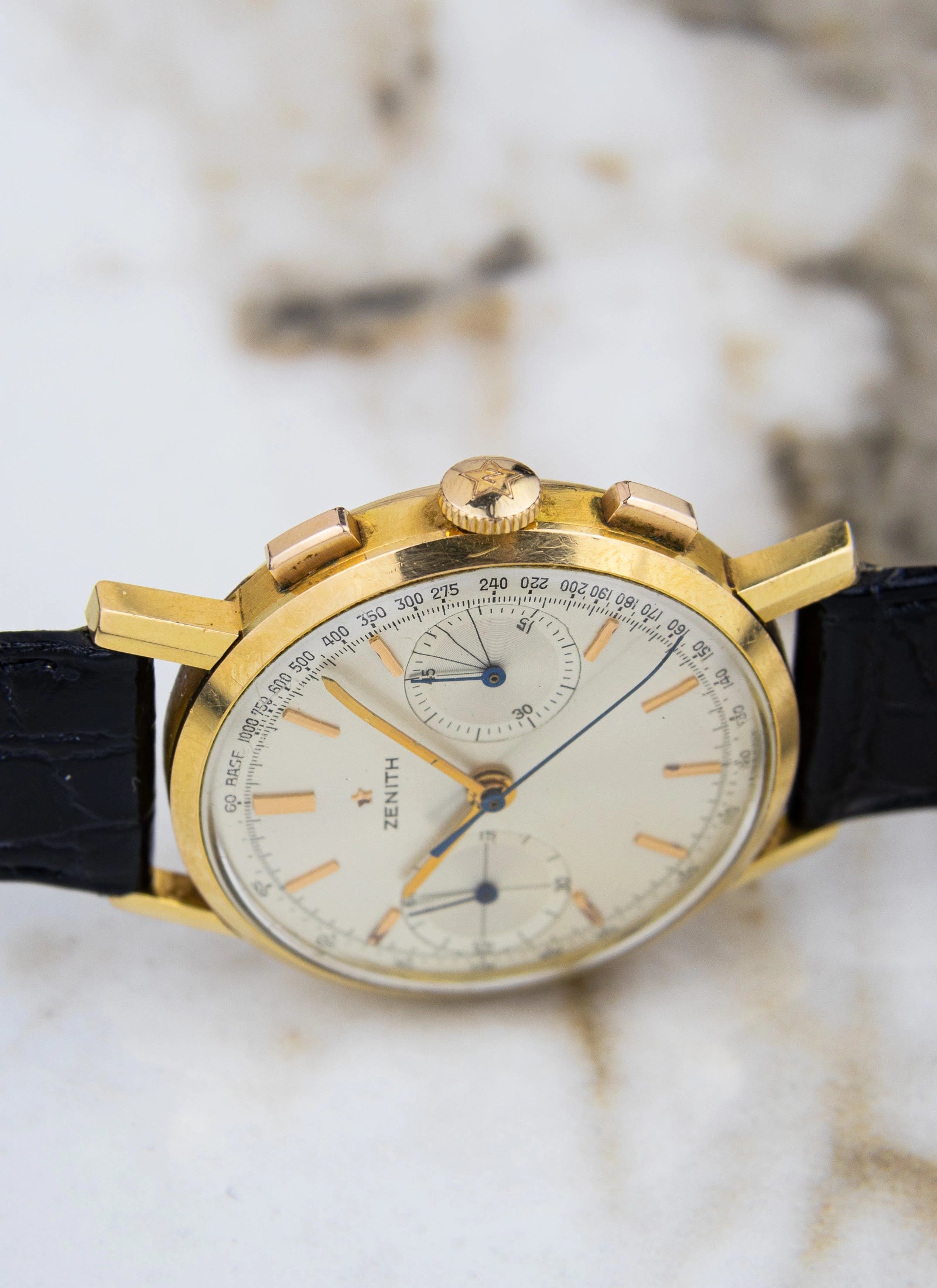1960s Zenith Chronograph cal. 146 D Unpolished MINT!