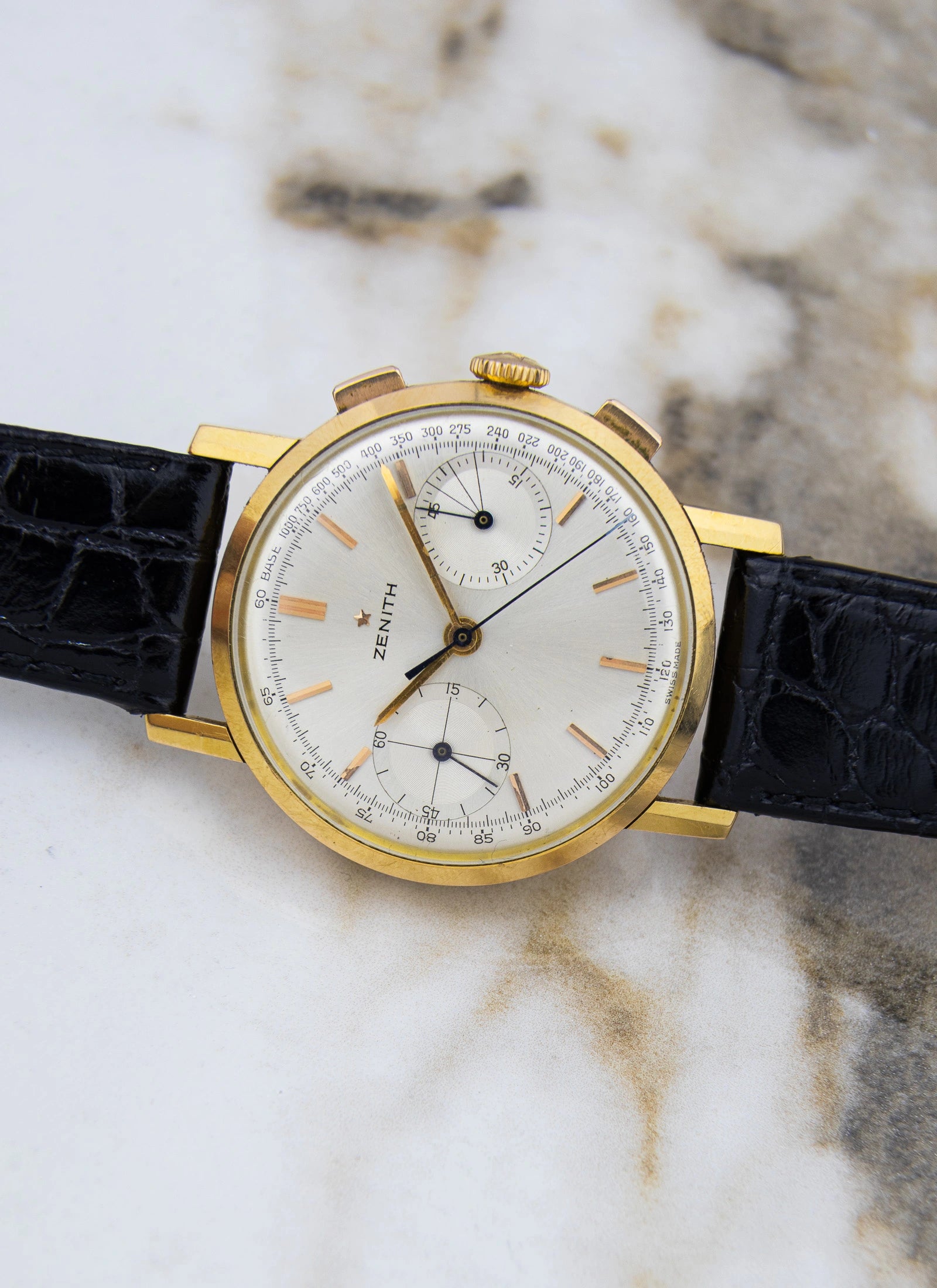 1960s Zenith Chronograph cal. 146 D Unpolished MINT!