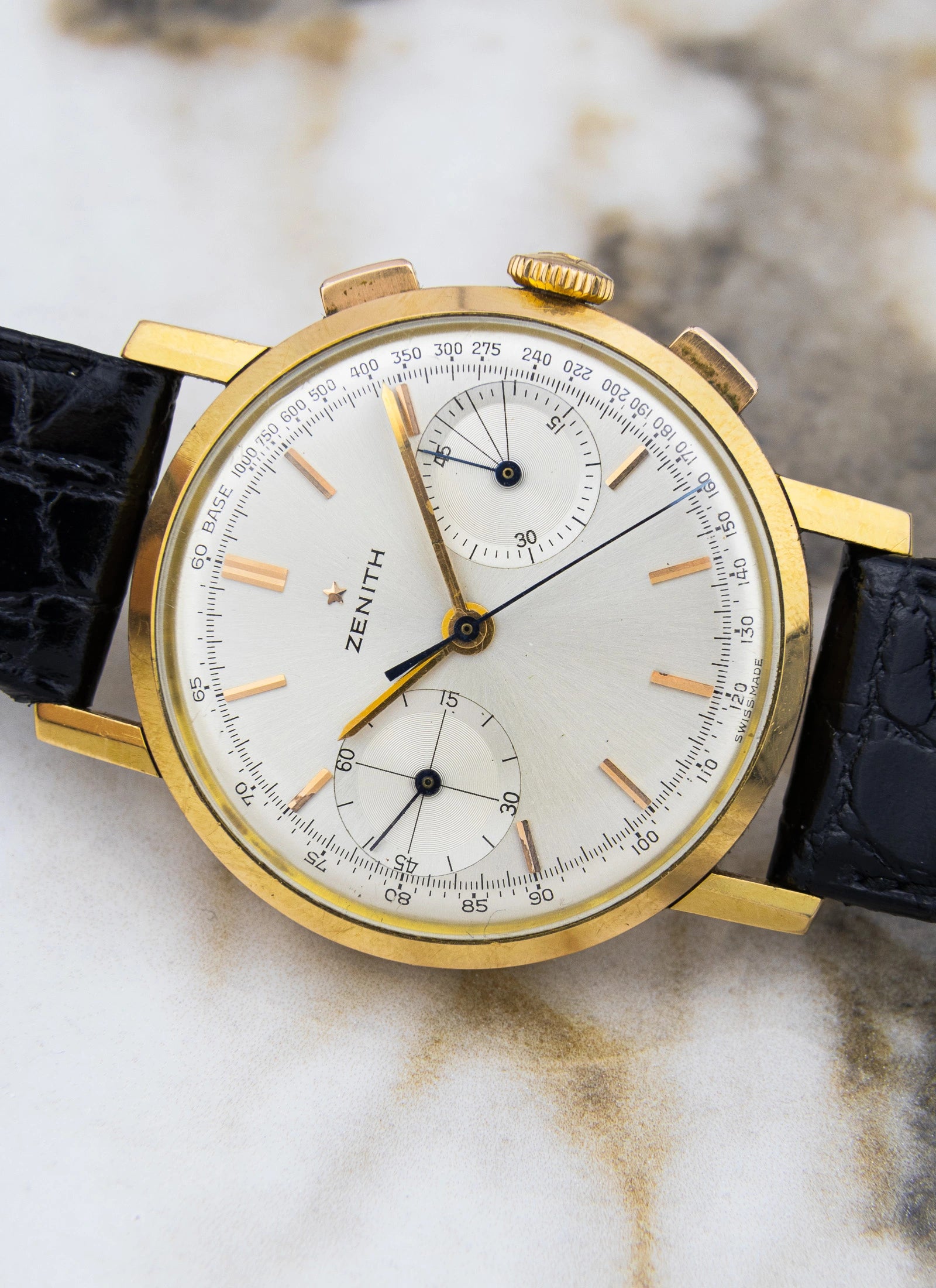 1960s Zenith Chronograph cal. 146 D Unpolished MINT!