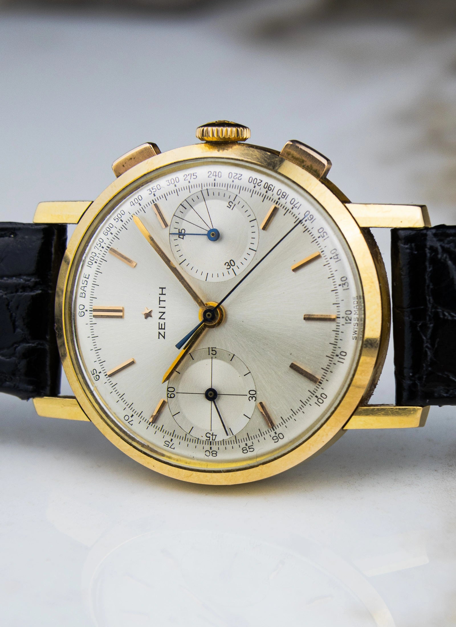1960s Zenith Chronograph cal. 146 D Unpolished MINT!